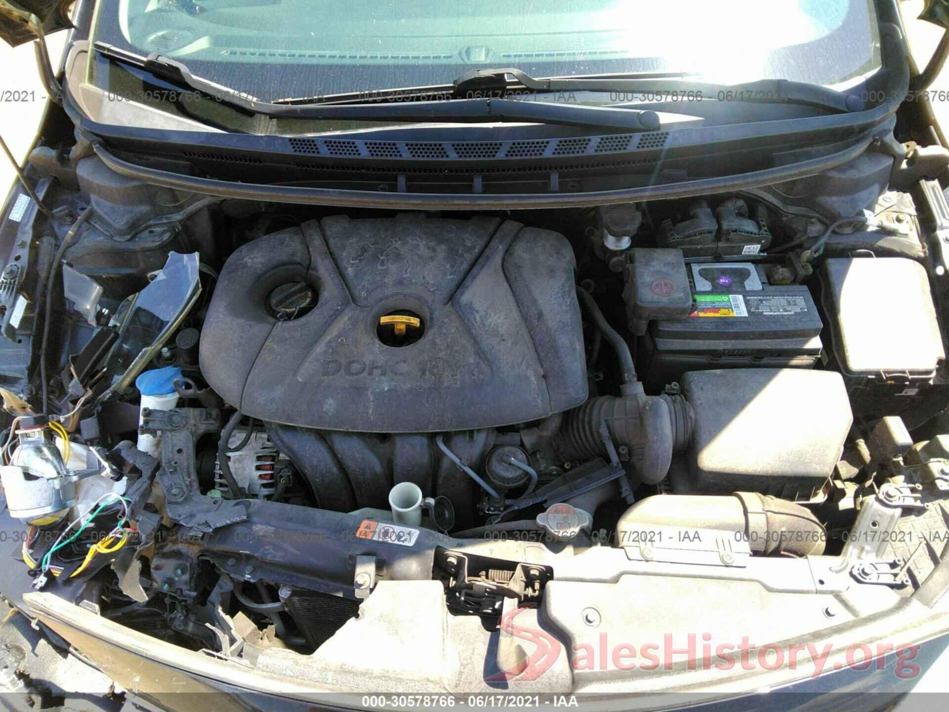 KNAFK4A63G5466269 2016 KIA FORTE