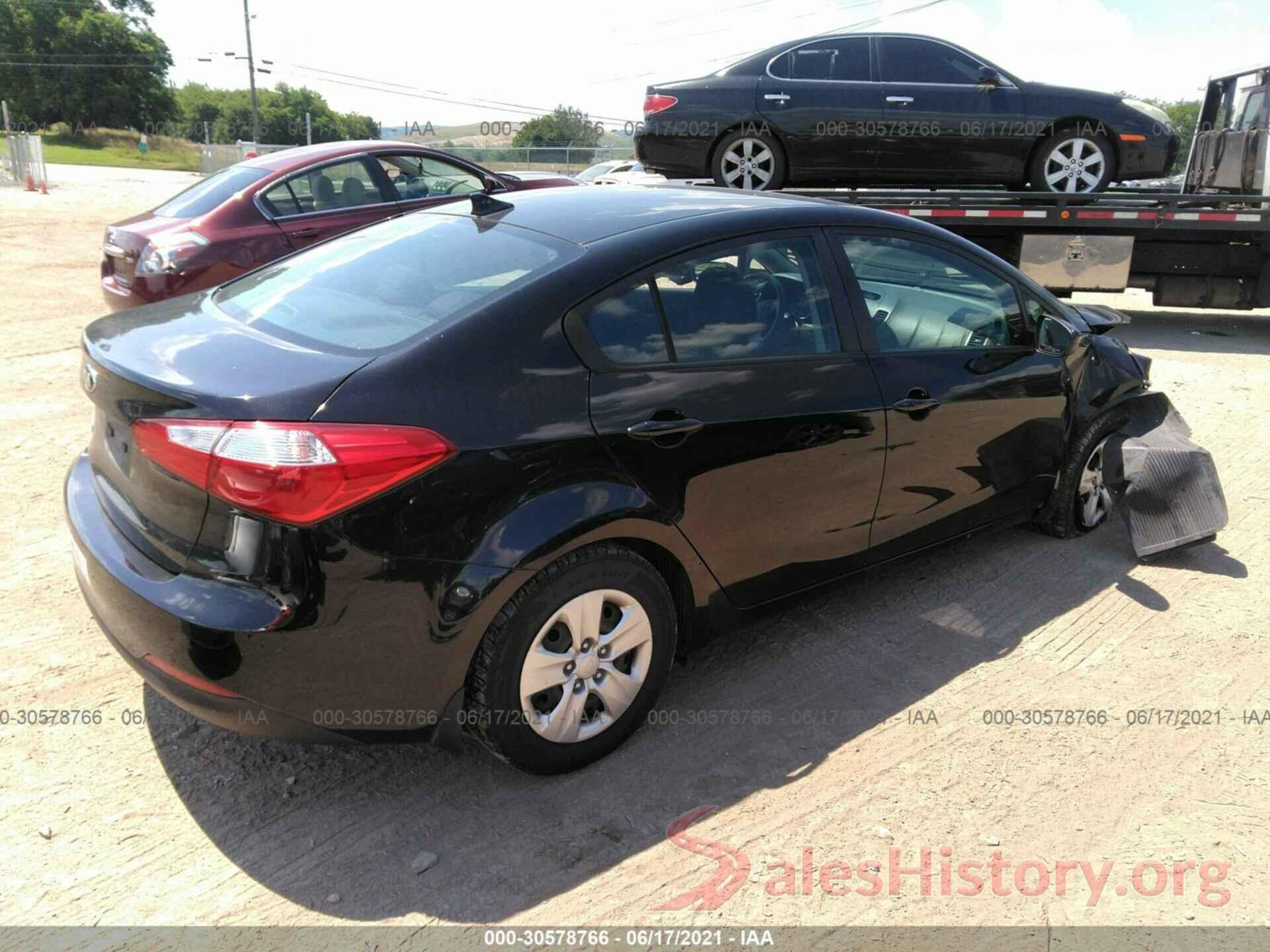 KNAFK4A63G5466269 2016 KIA FORTE