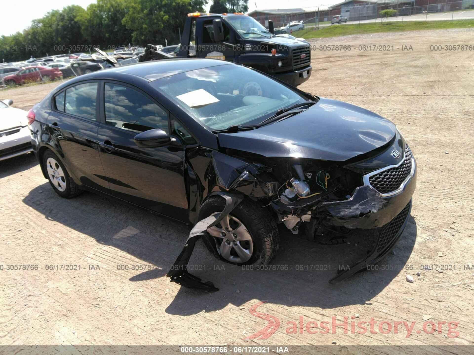 KNAFK4A63G5466269 2016 KIA FORTE