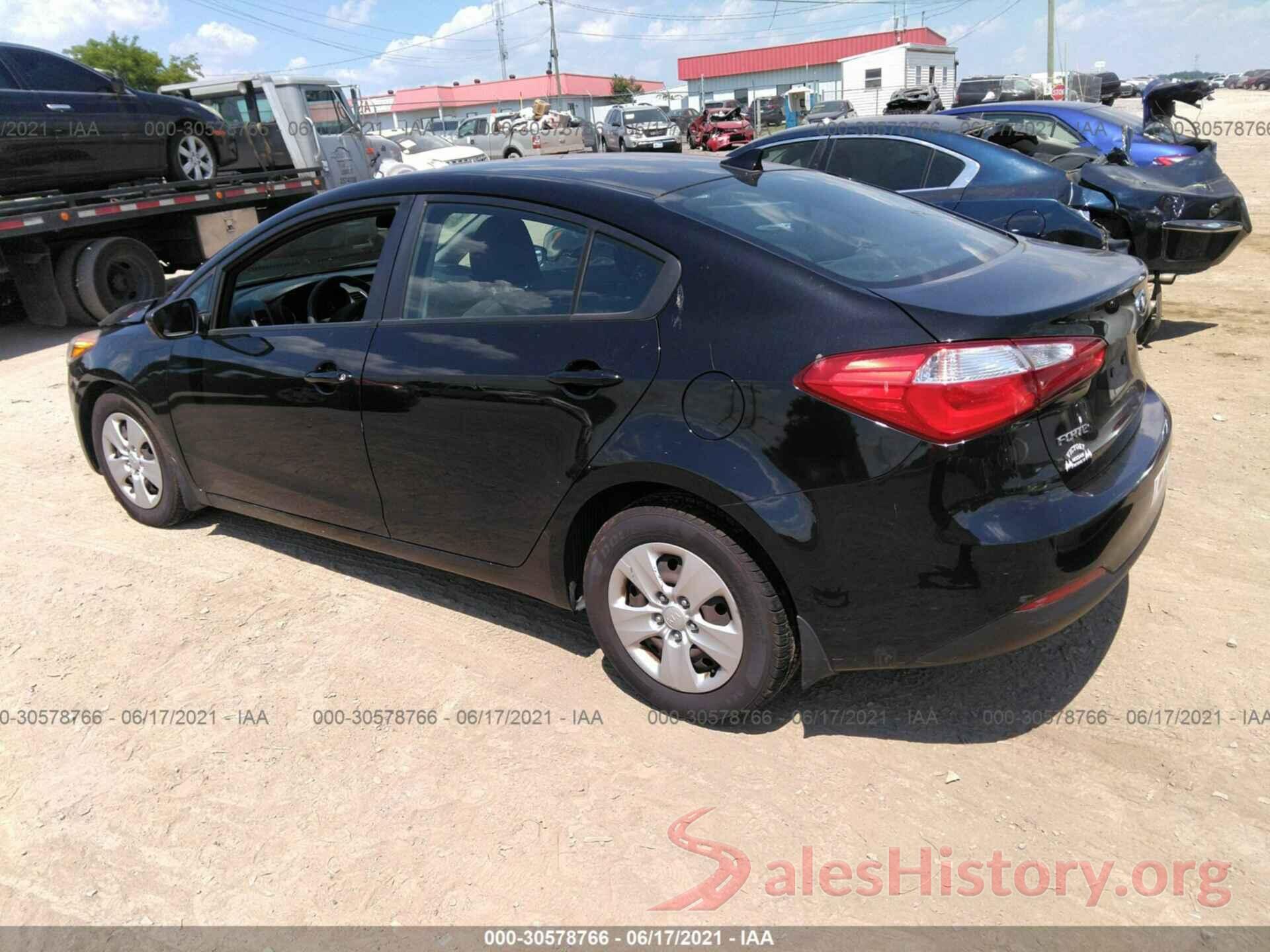 KNAFK4A63G5466269 2016 KIA FORTE