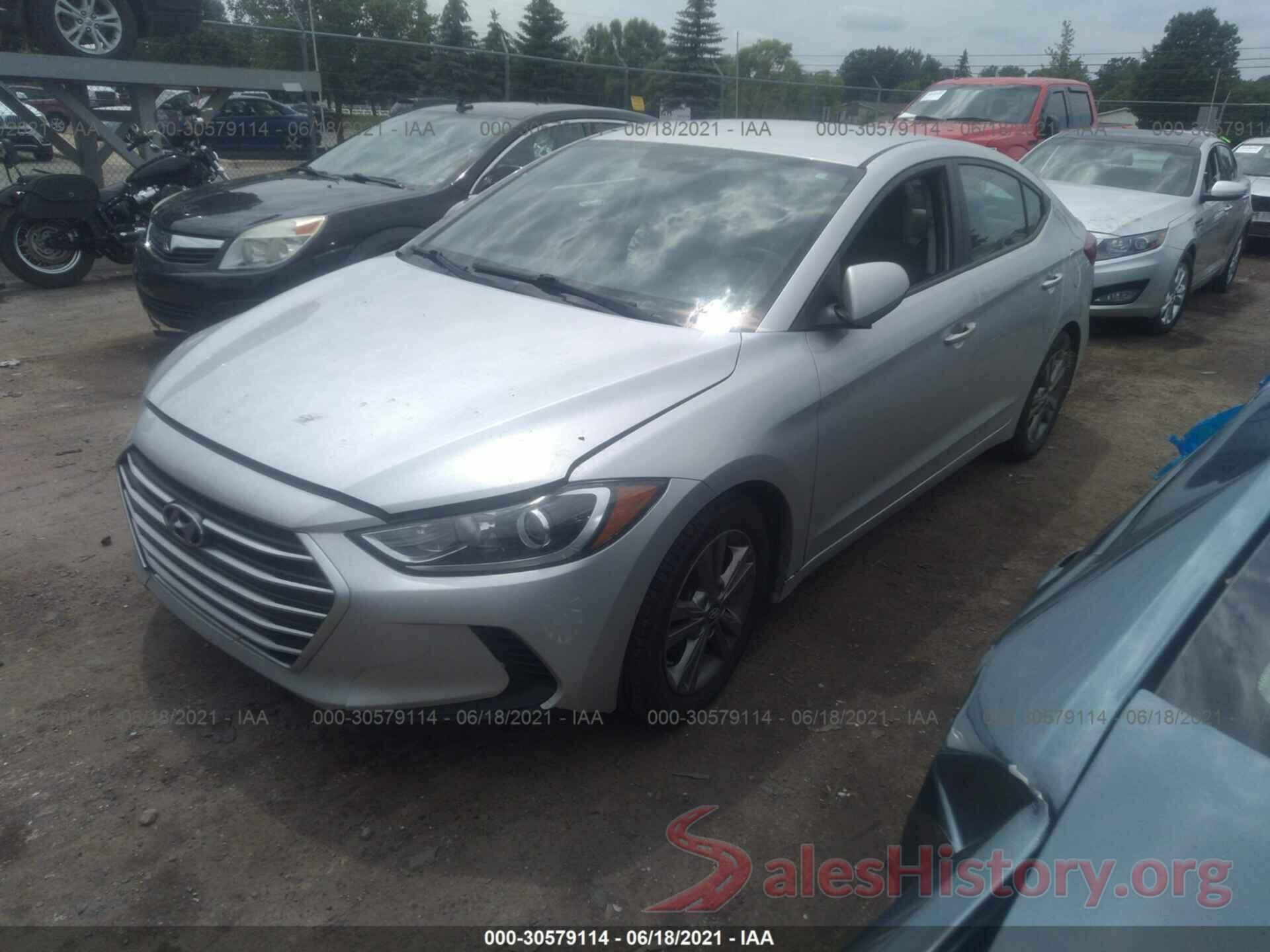 5NPD84LF5HH122594 2017 HYUNDAI ELANTRA