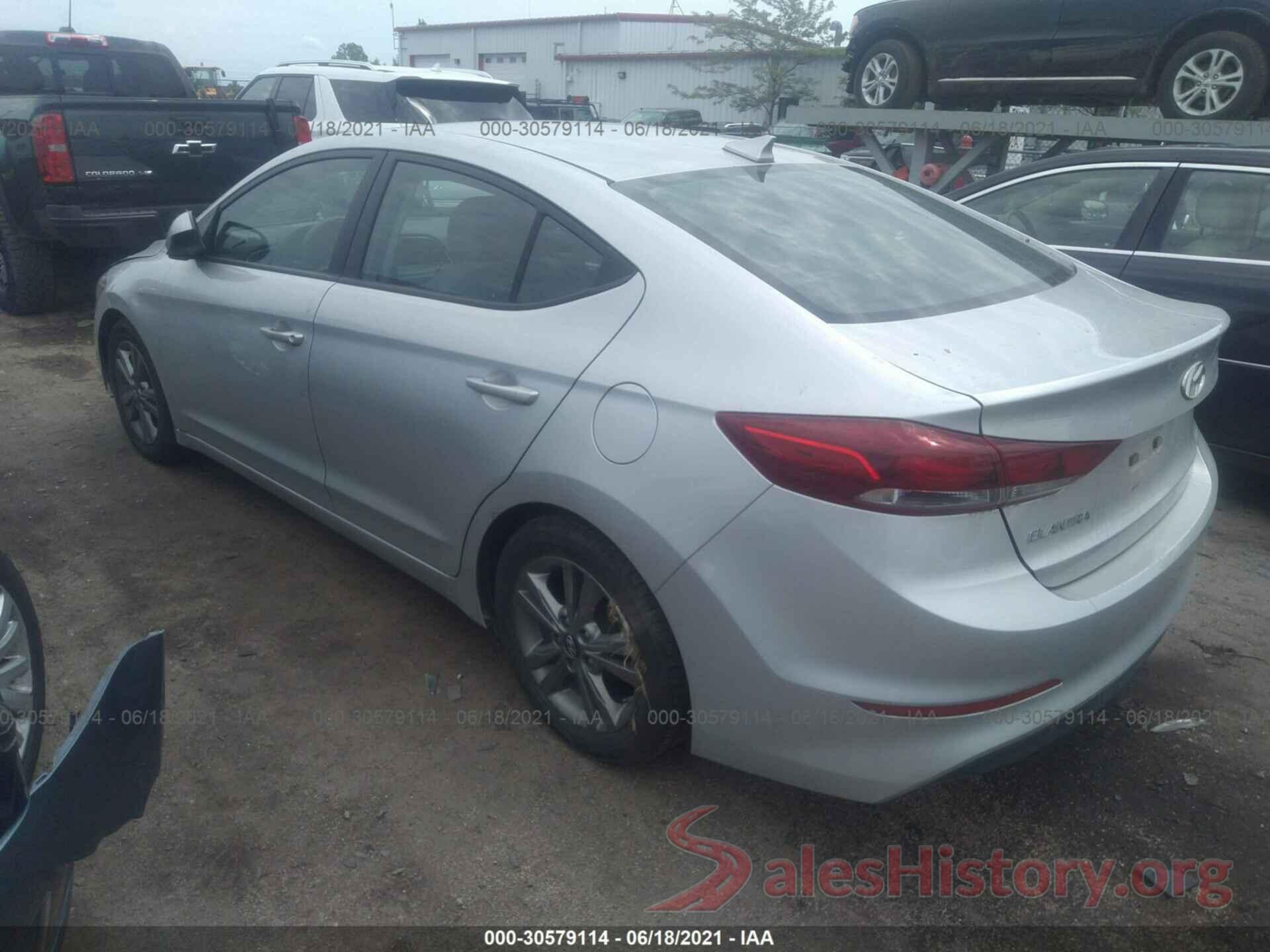 5NPD84LF5HH122594 2017 HYUNDAI ELANTRA