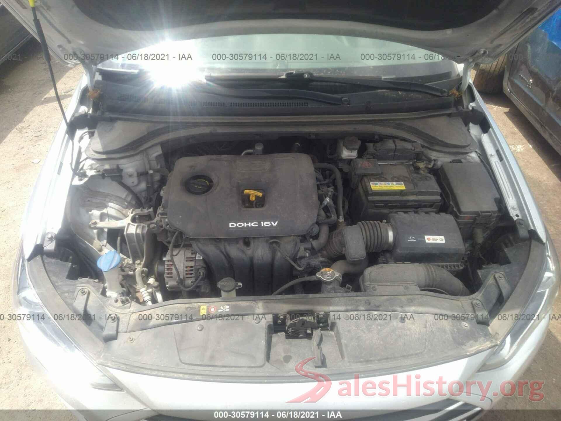 5NPD84LF5HH122594 2017 HYUNDAI ELANTRA