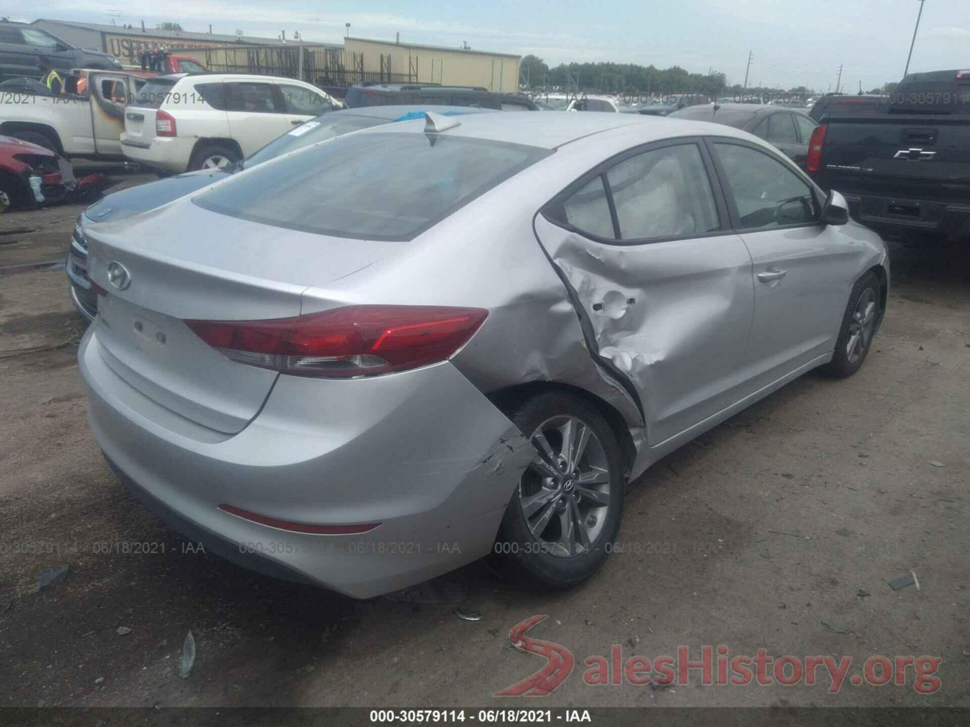 5NPD84LF5HH122594 2017 HYUNDAI ELANTRA