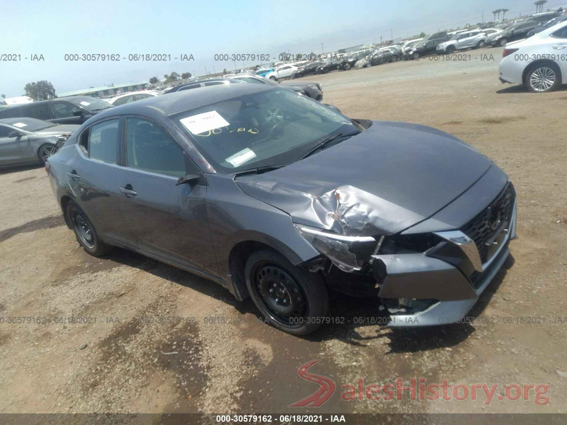 3N1AB8BV4LY272294 2020 NISSAN SENTRA