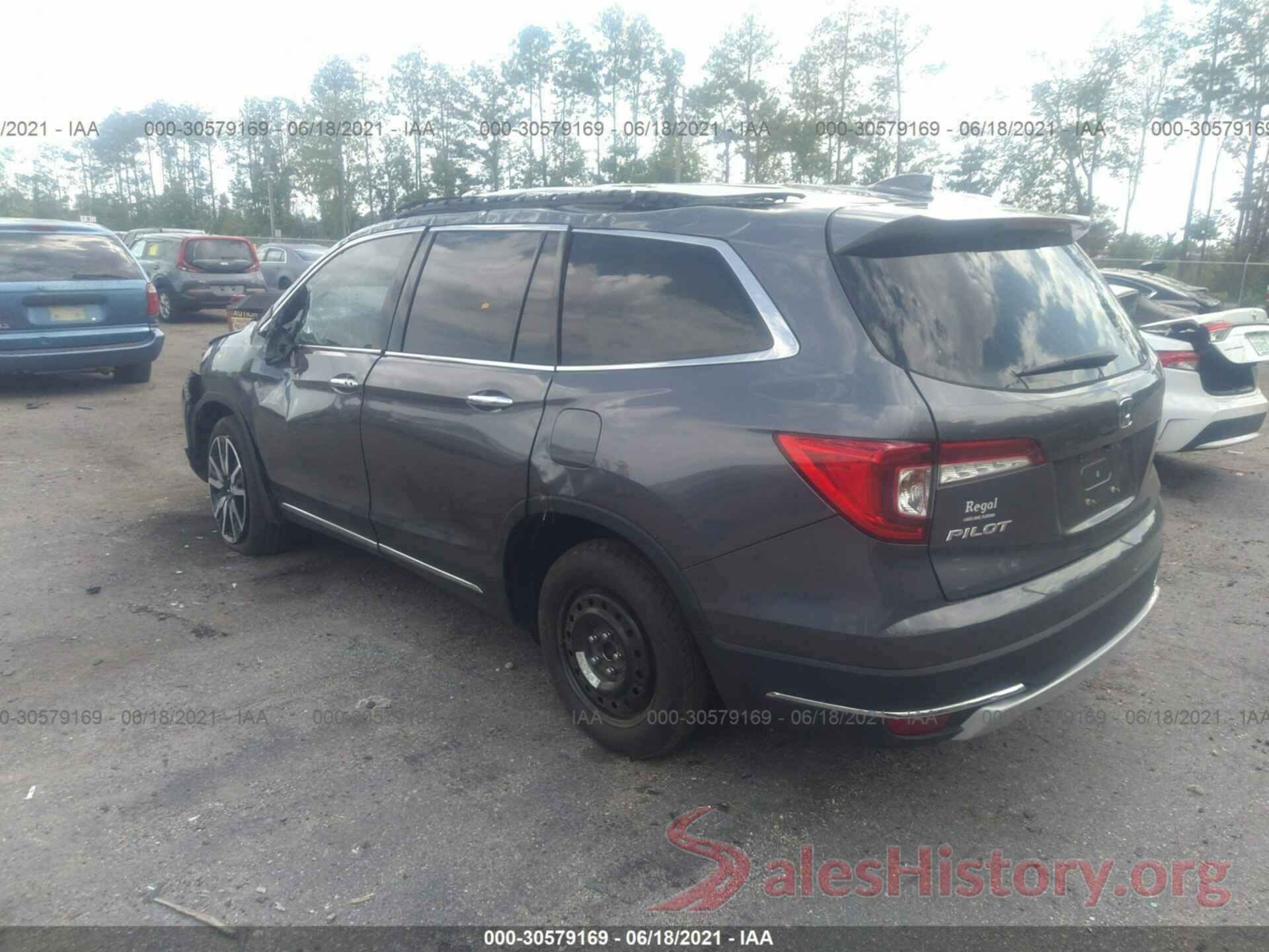 5FNYF5H90KB041816 2019 HONDA PILOT