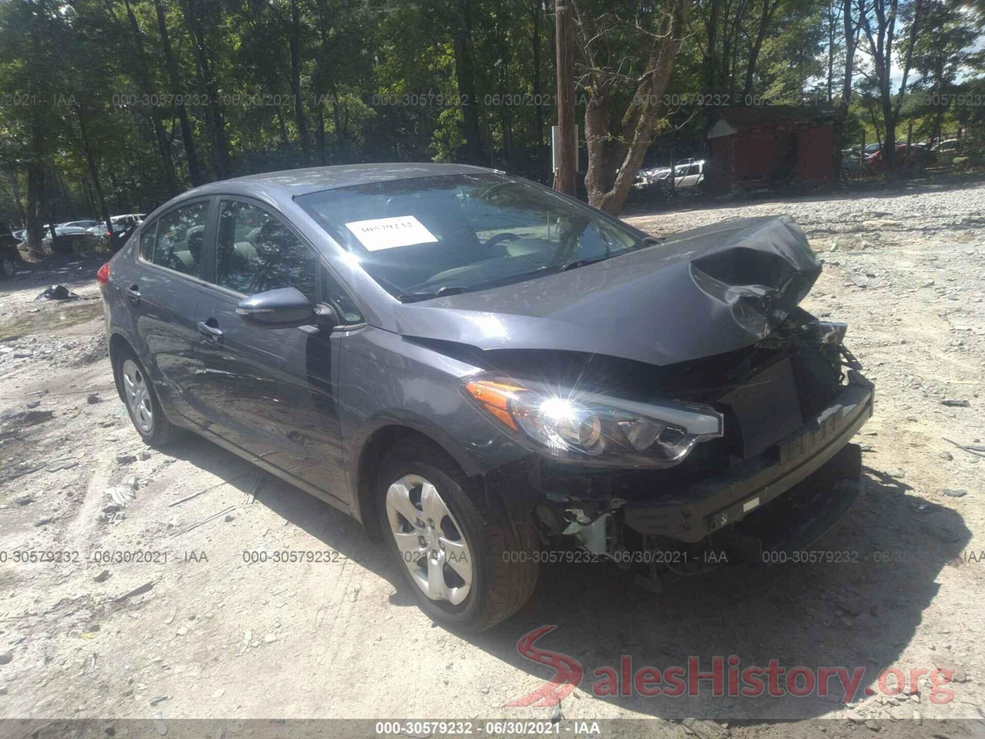 KNAFX4A64G5552448 2016 KIA FORTE