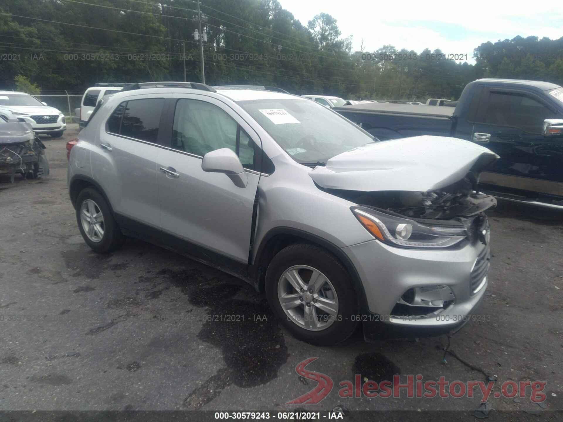 KL7CJLSB7KB895128 2019 CHEVROLET TRAX