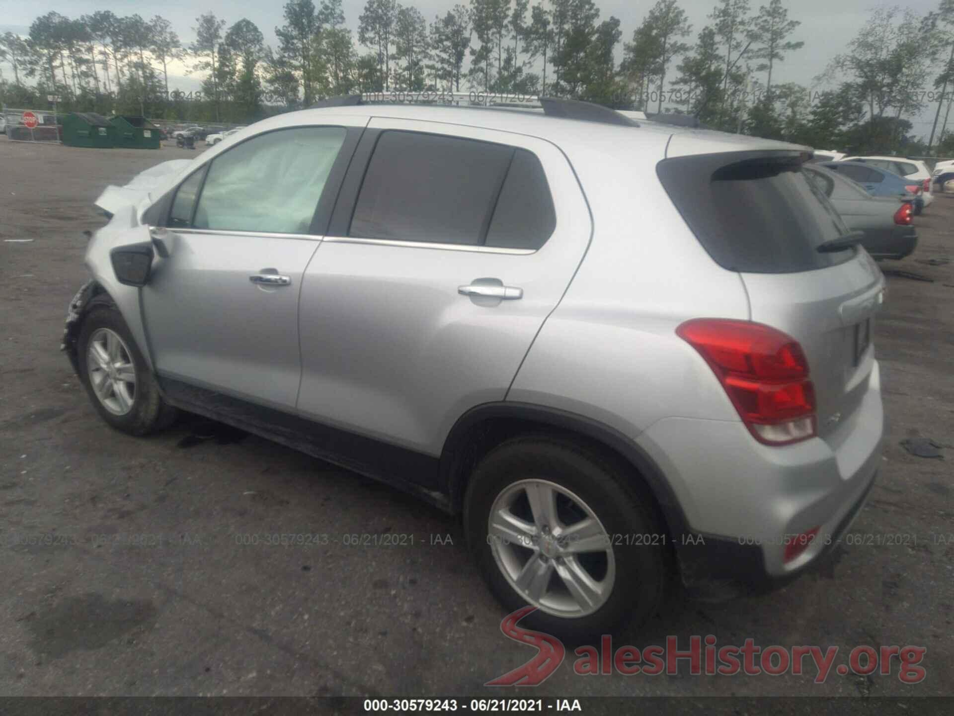 KL7CJLSB7KB895128 2019 CHEVROLET TRAX