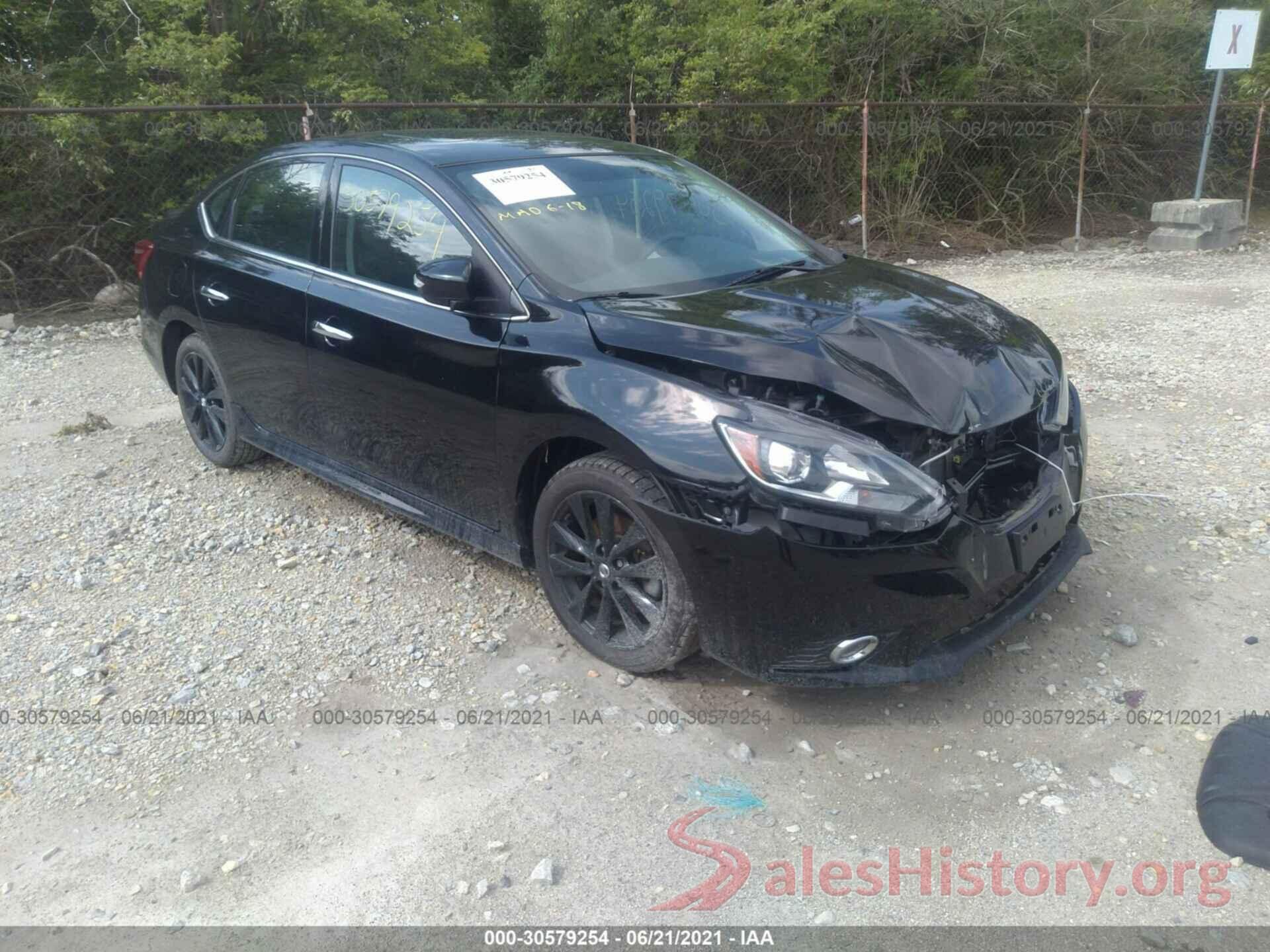 3N1CB7AP3HY367460 2017 NISSAN SENTRA