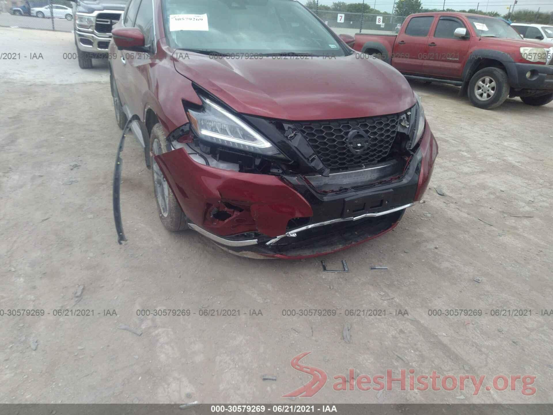 5N1AZ2DJ5MC107974 2021 NISSAN MURANO