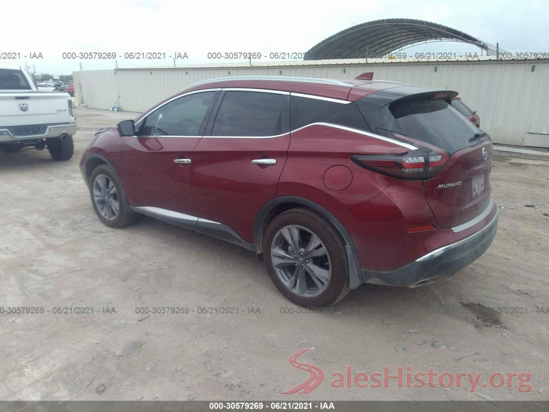 5N1AZ2DJ5MC107974 2021 NISSAN MURANO