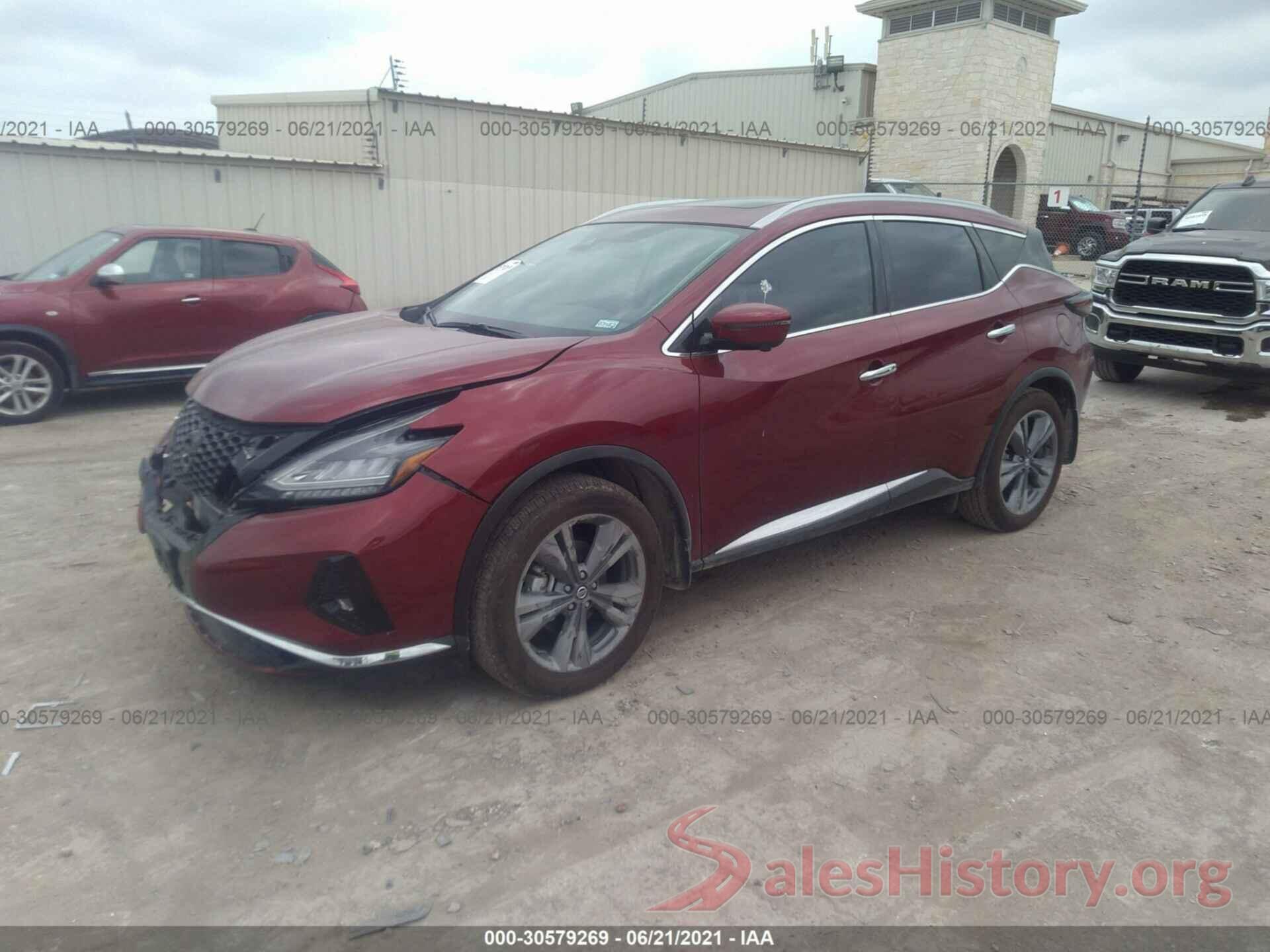 5N1AZ2DJ5MC107974 2021 NISSAN MURANO