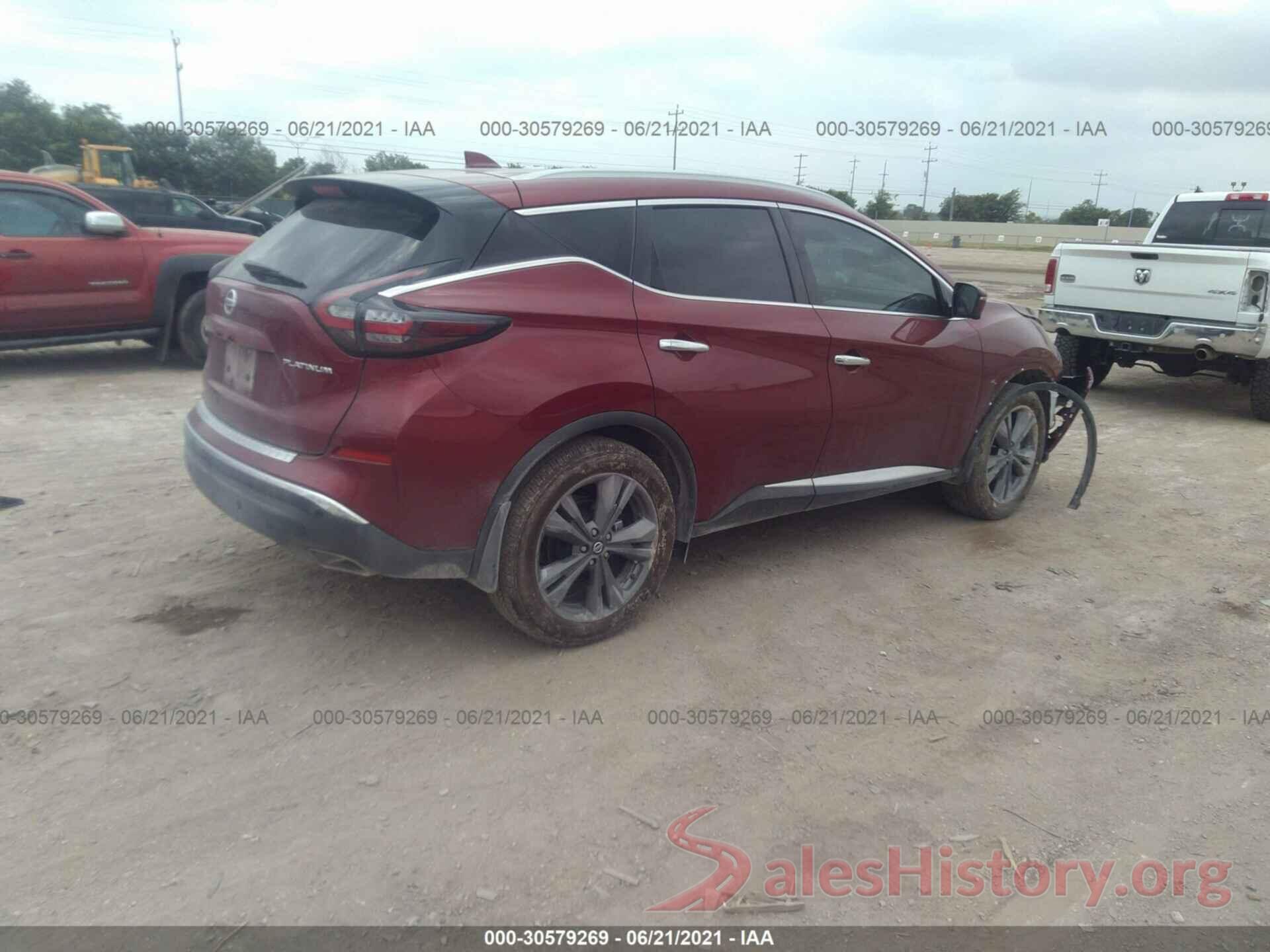 5N1AZ2DJ5MC107974 2021 NISSAN MURANO