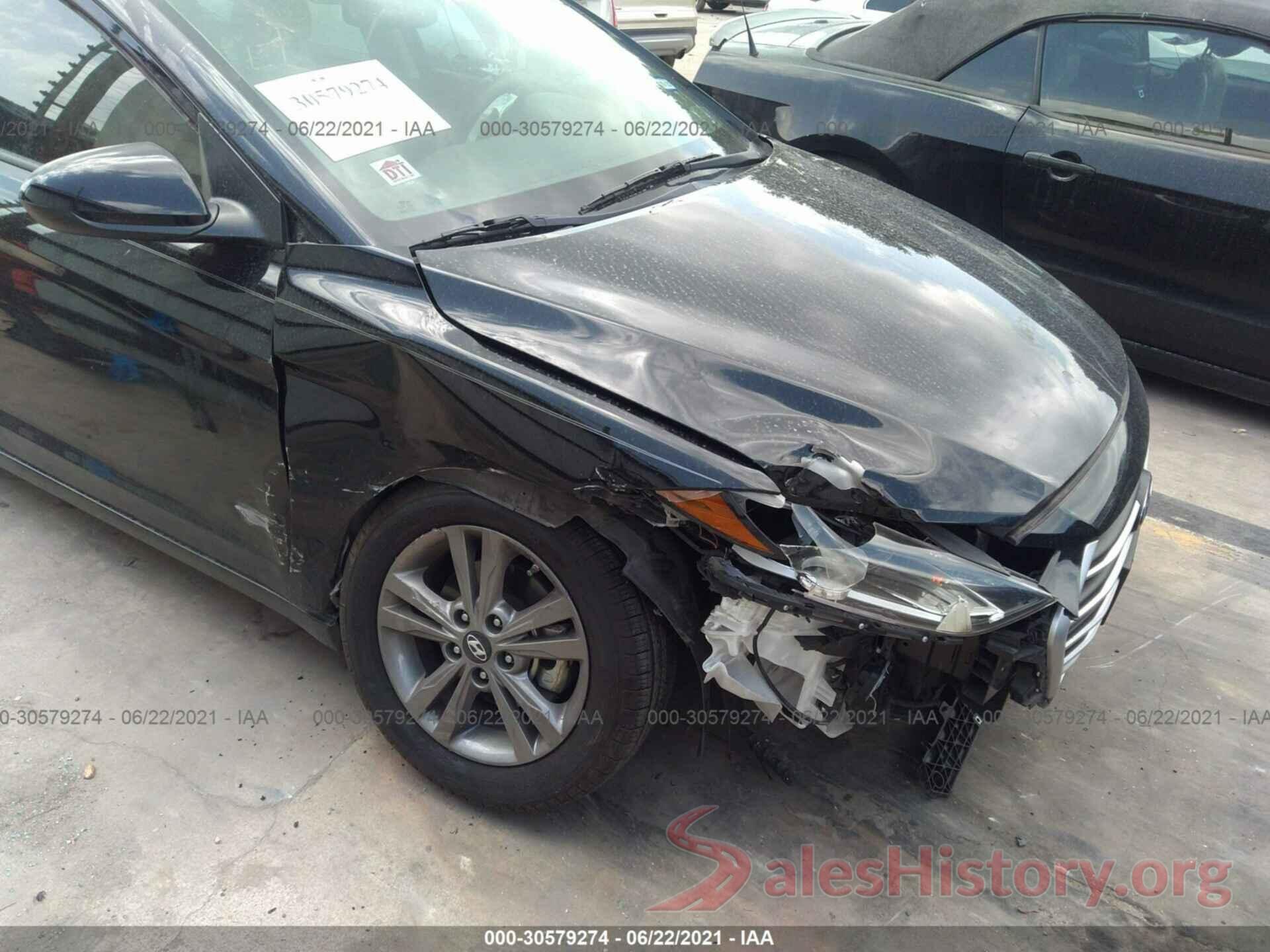 5NPD84LF3JH247650 2018 HYUNDAI ELANTRA