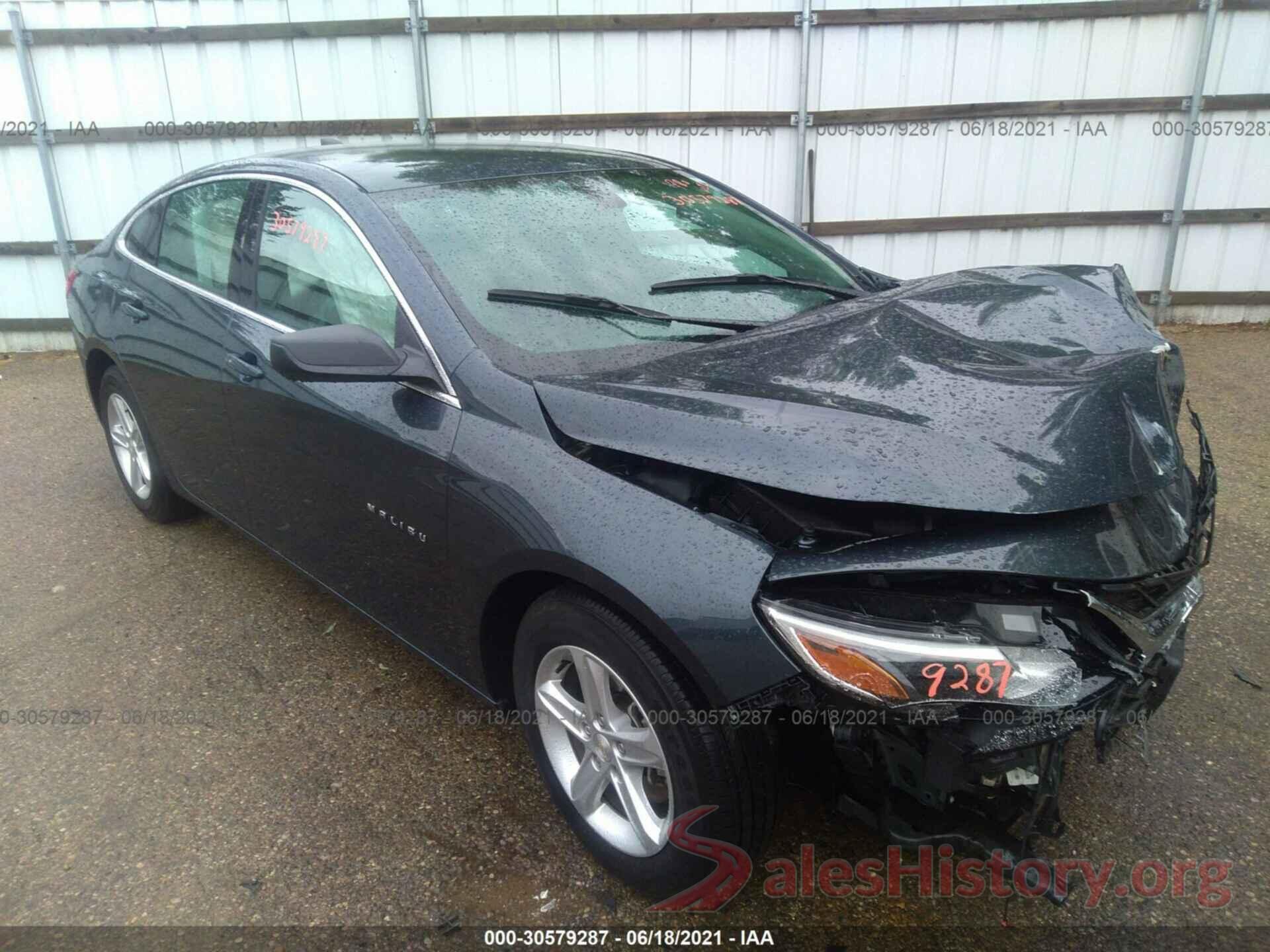 1G1ZB5STXLF021227 2020 CHEVROLET MALIBU