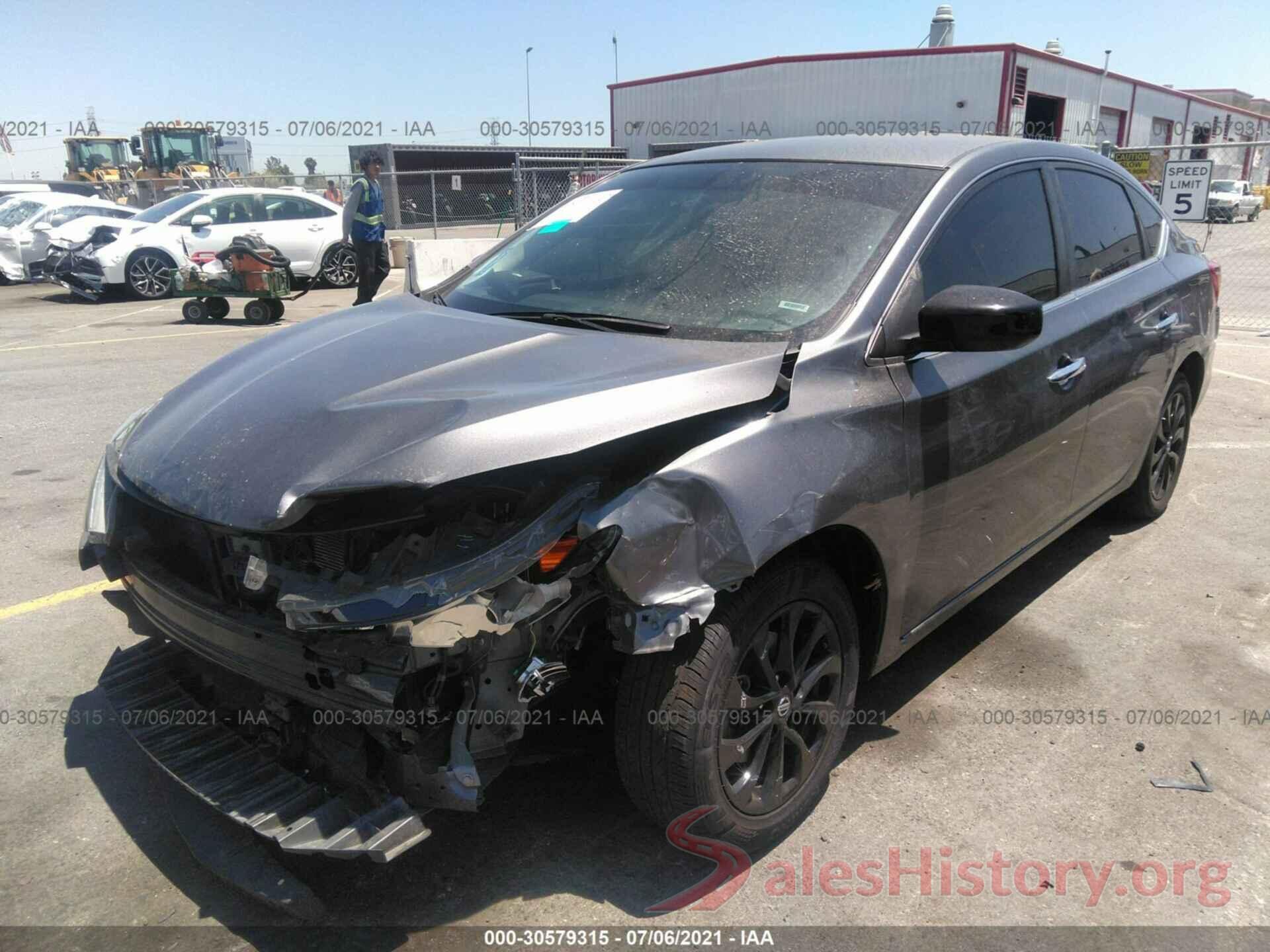 3N1AB7AP9JY247109 2018 NISSAN SENTRA