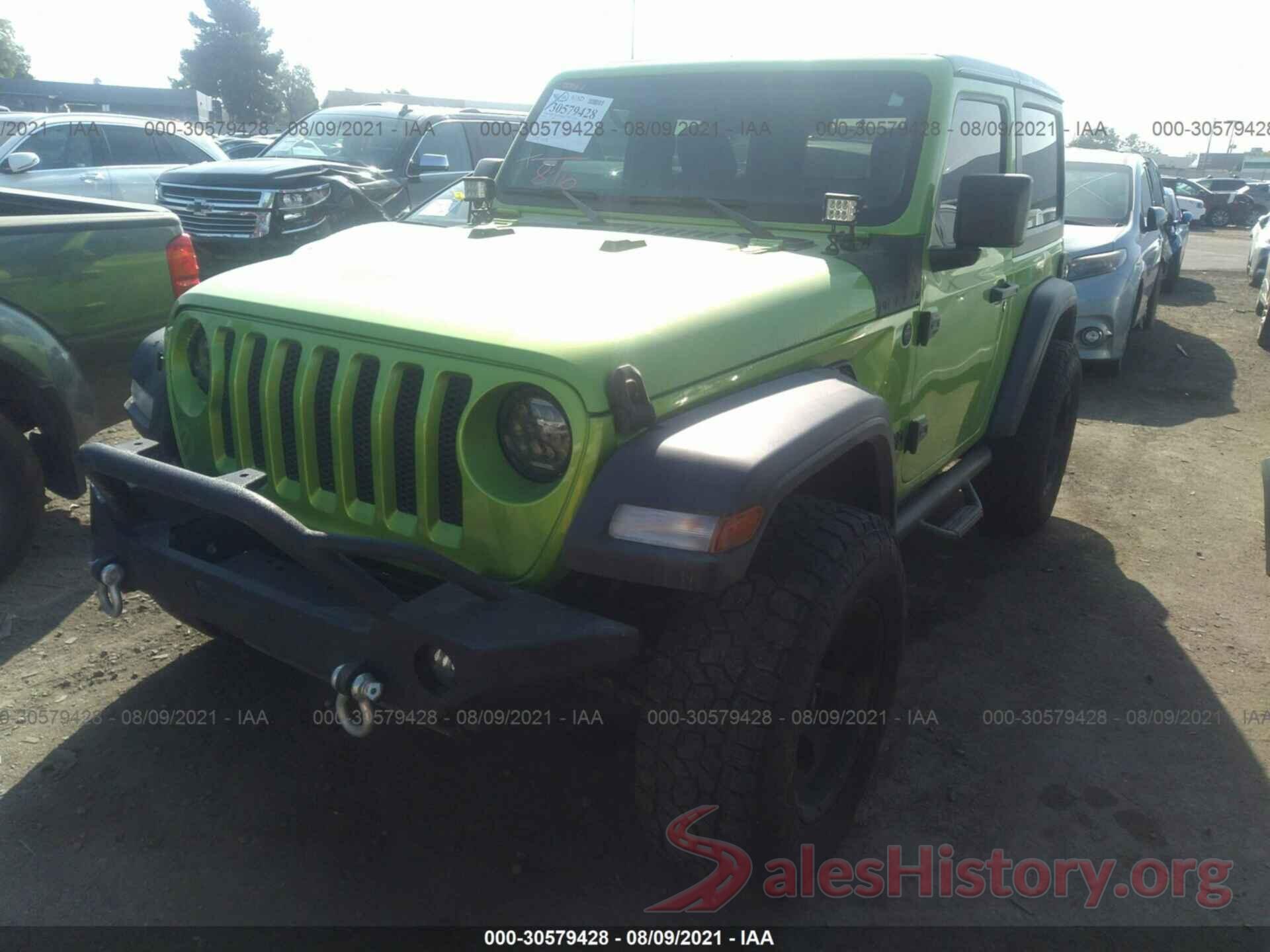 1C4GJXAG7KW616892 2019 JEEP WRANGLER