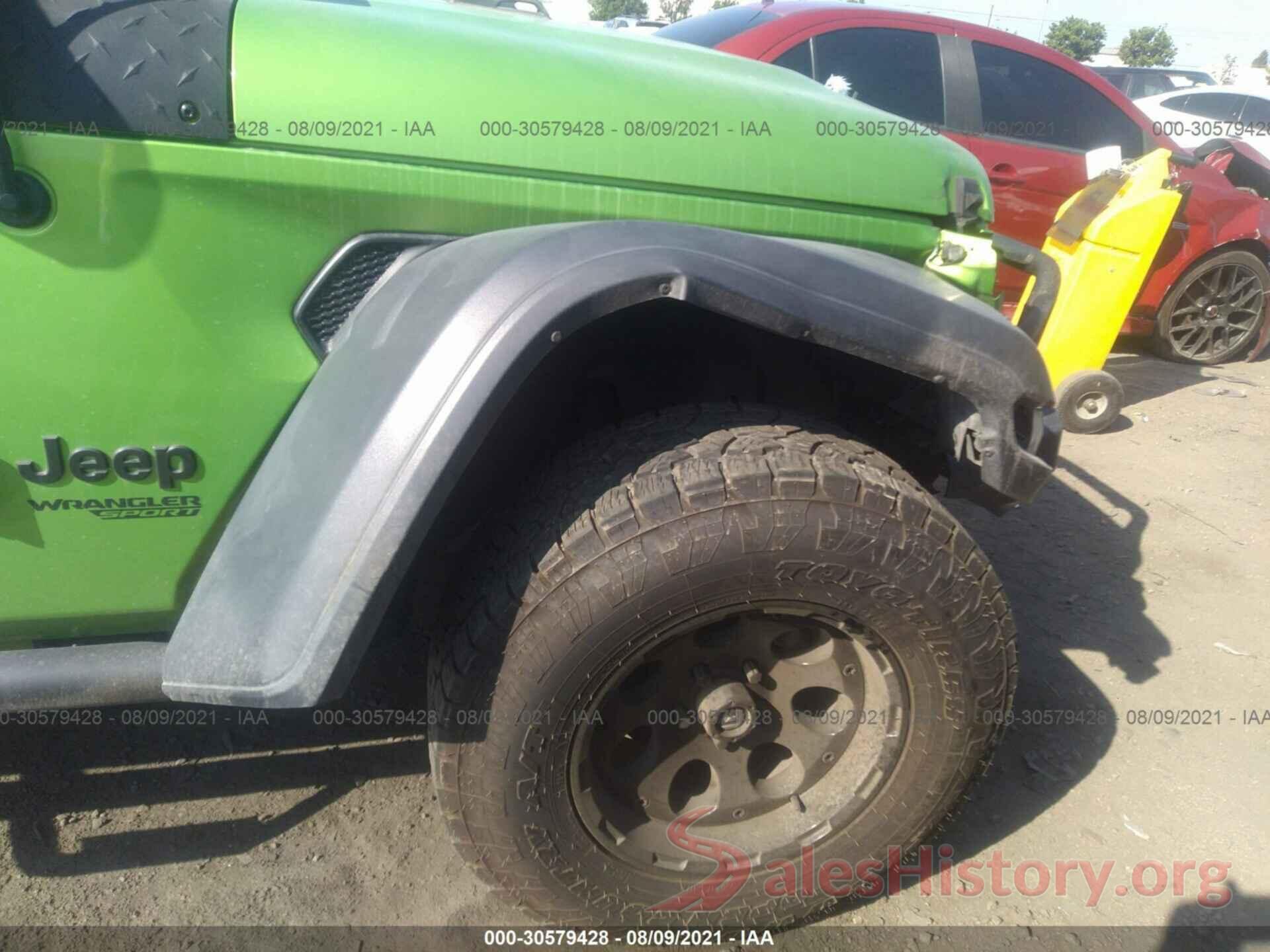 1C4GJXAG7KW616892 2019 JEEP WRANGLER