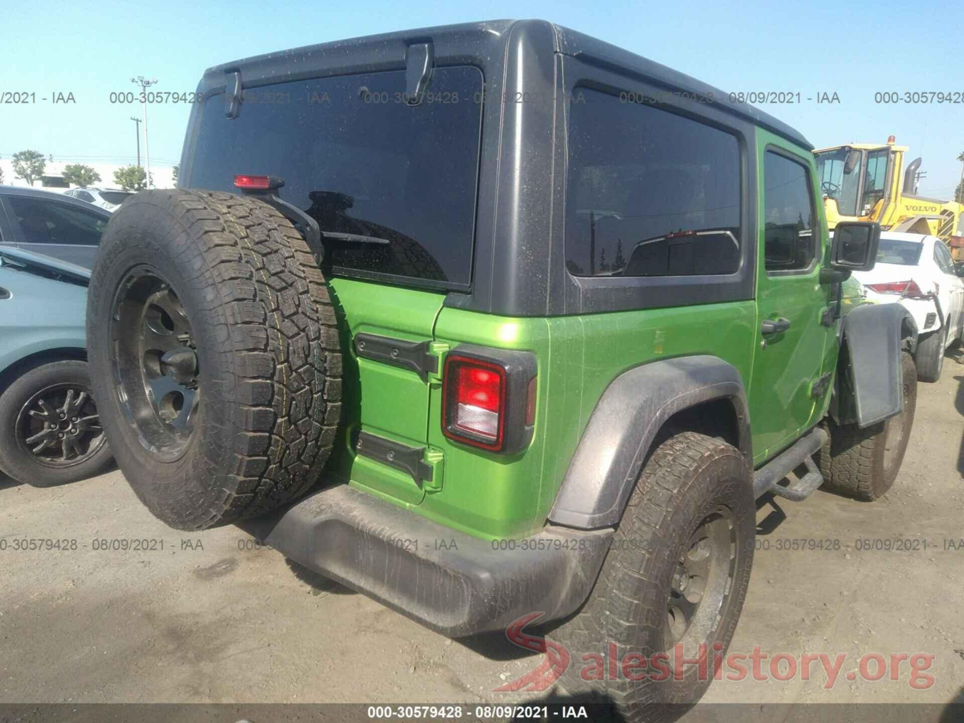 1C4GJXAG7KW616892 2019 JEEP WRANGLER