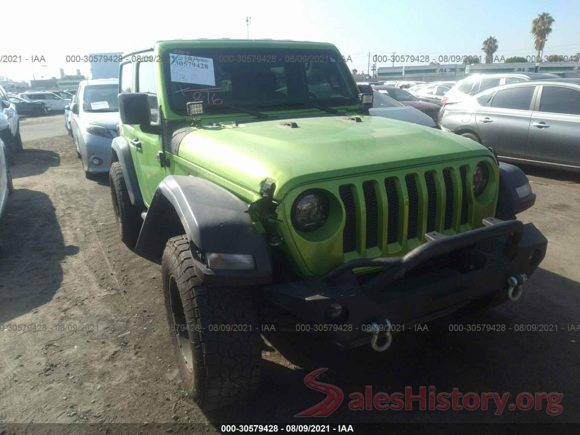 1C4GJXAG7KW616892 2019 JEEP WRANGLER