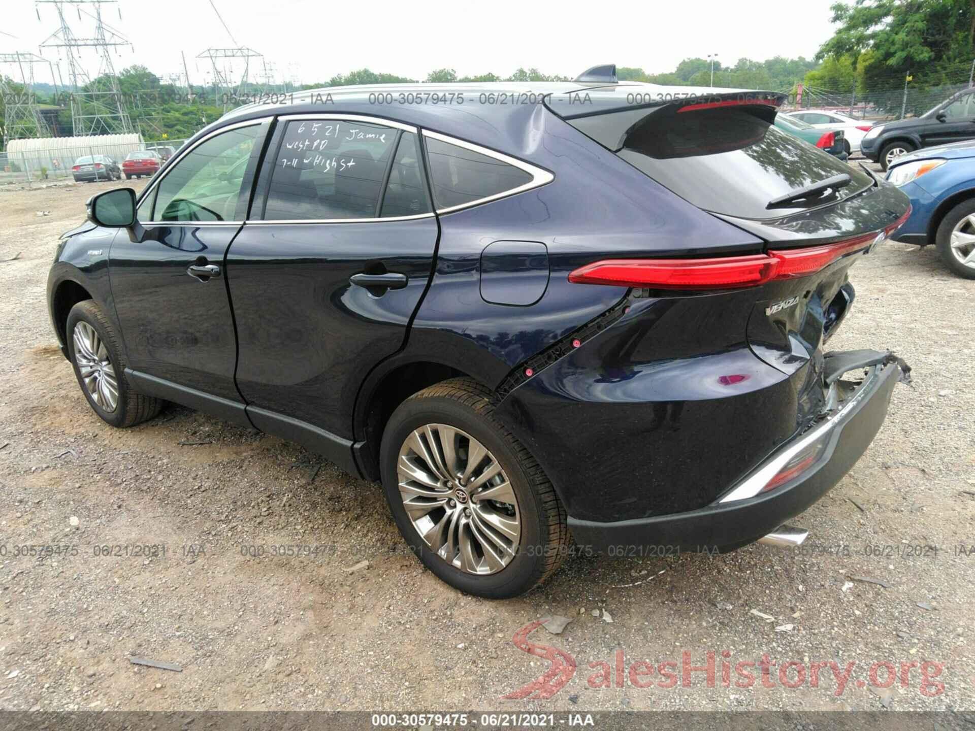 JTEAAAAH5MJ005640 2021 TOYOTA VENZA