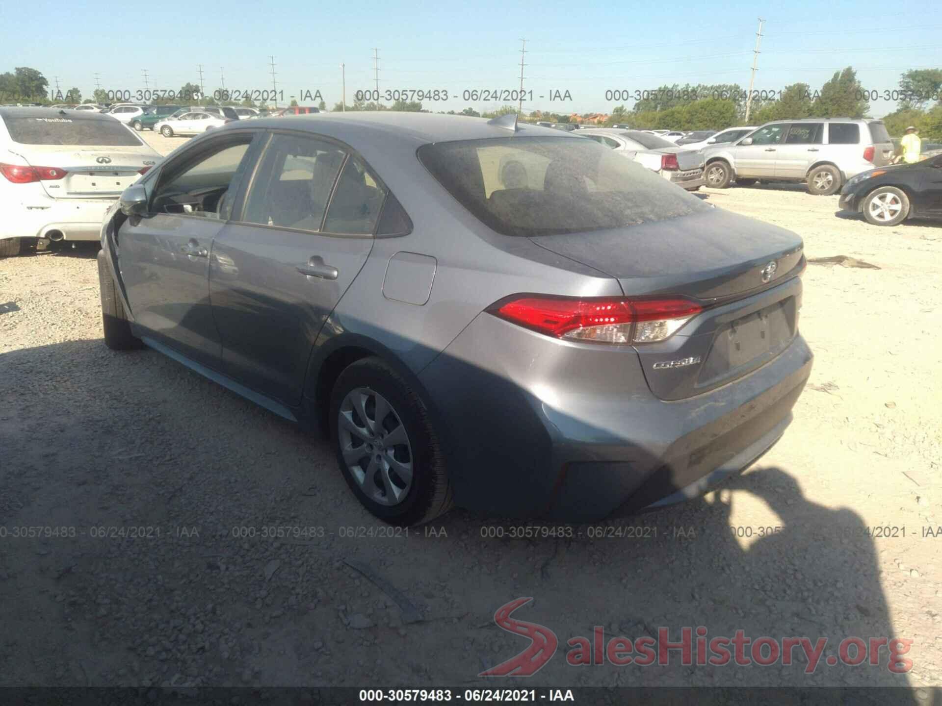 JTDEPMAE6MJ141349 2021 TOYOTA COROLLA