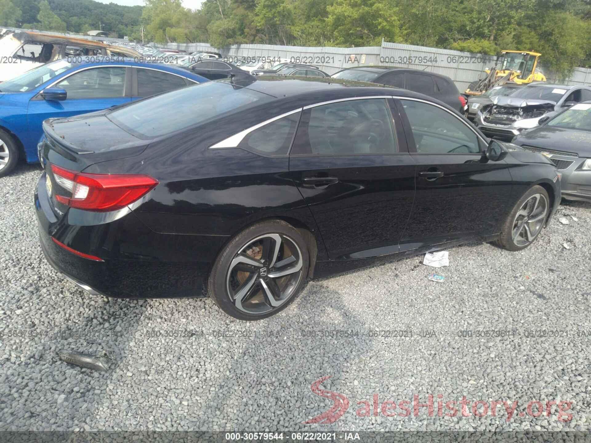 1HGCV1F34KA138046 2019 HONDA ACCORD SEDAN