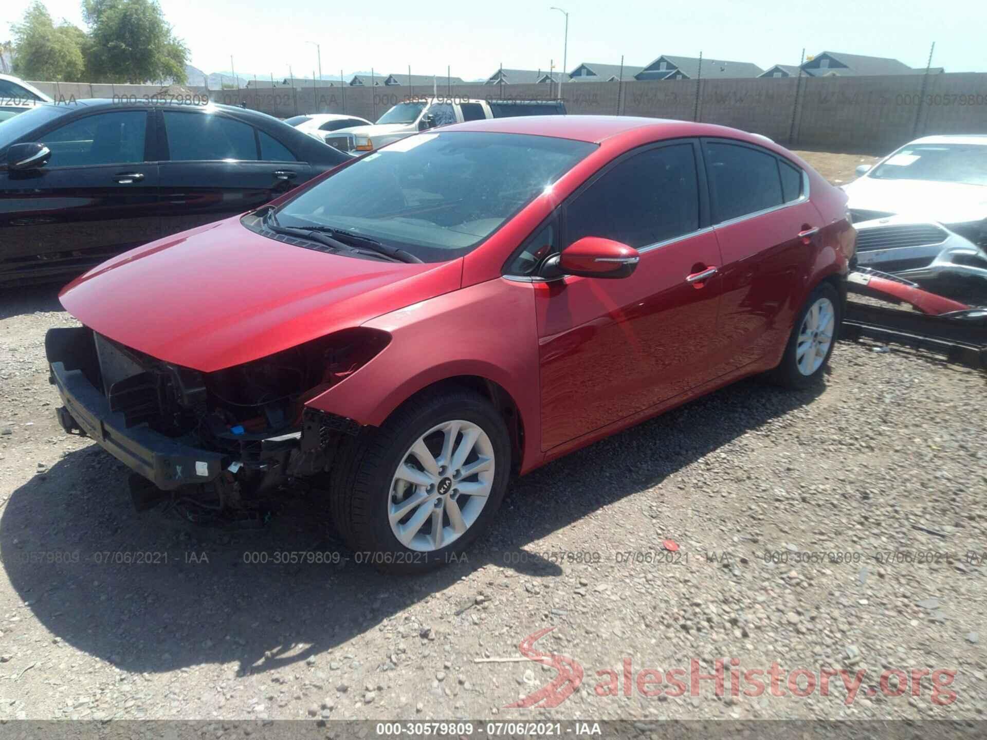 3KPFL4A74HE128054 2017 KIA FORTE