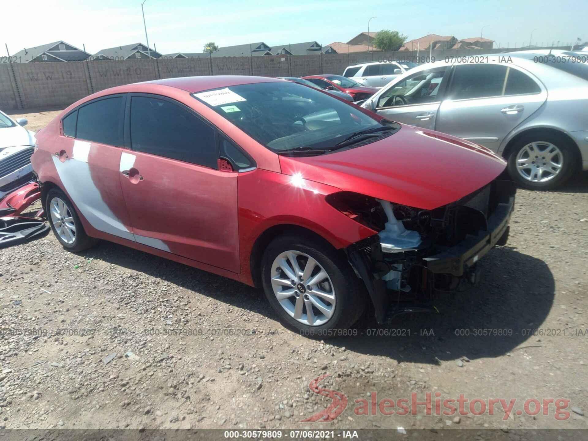 3KPFL4A74HE128054 2017 KIA FORTE