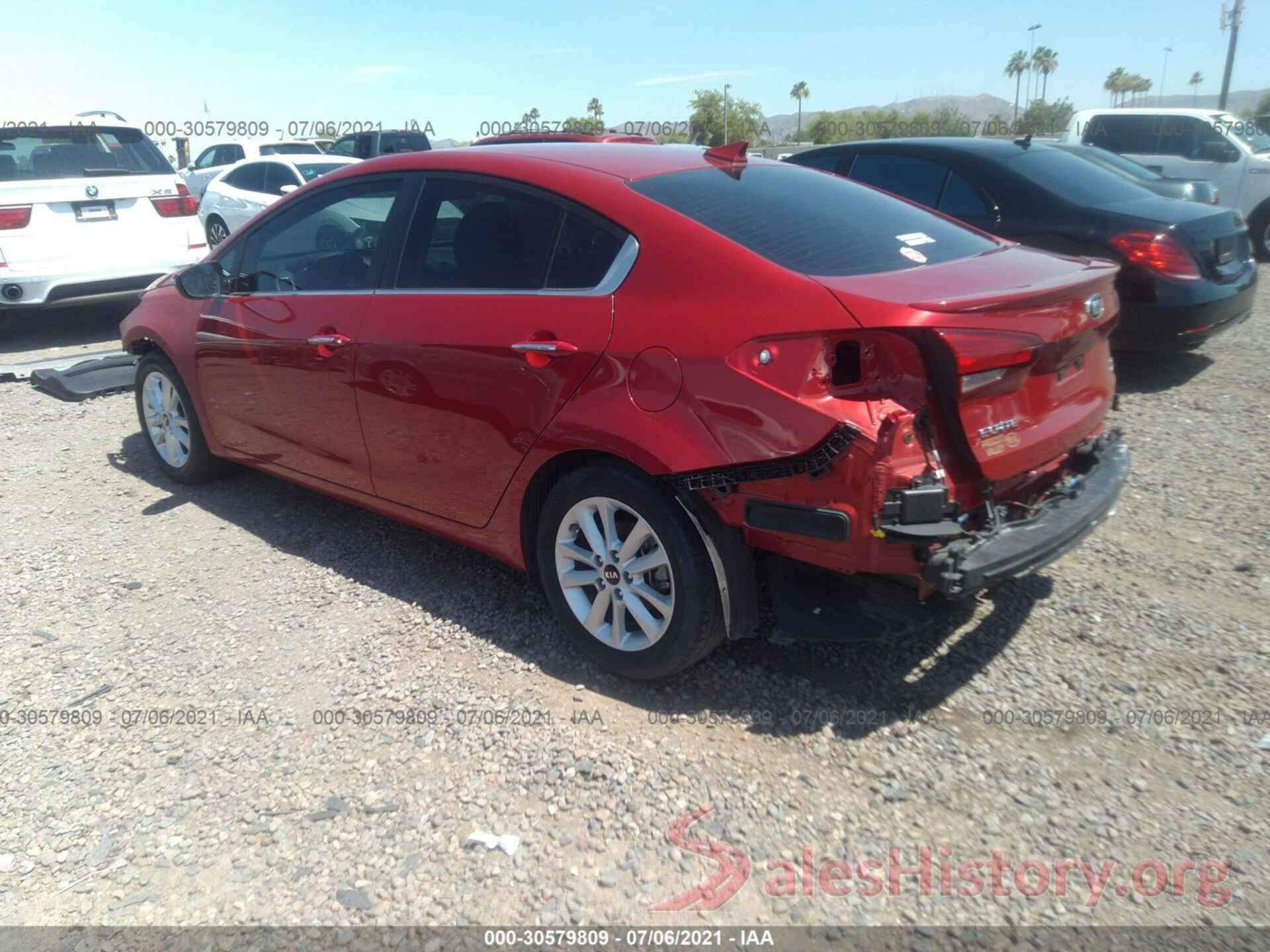 3KPFL4A74HE128054 2017 KIA FORTE