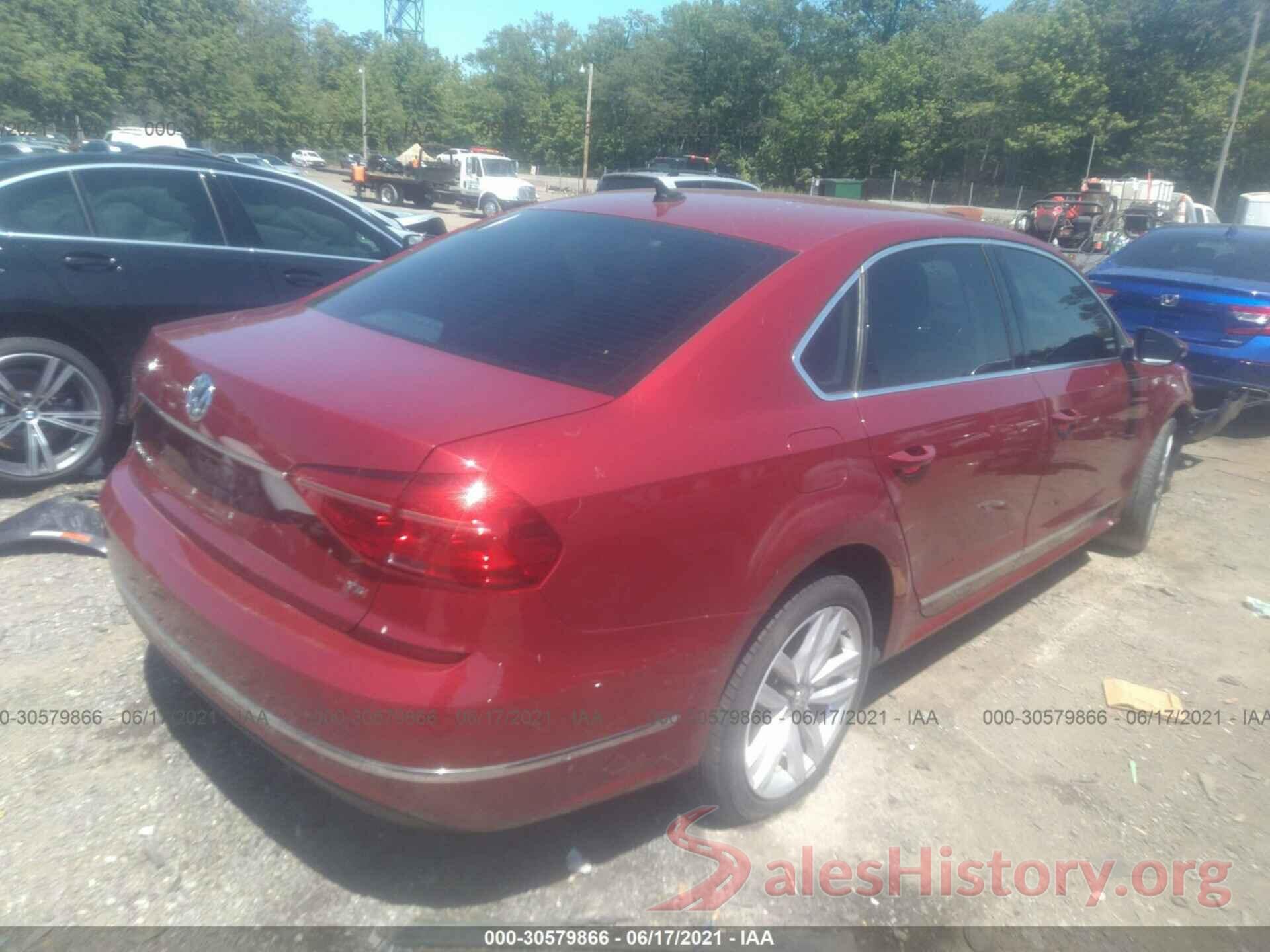 1VWCT7A36GC067472 2016 VOLKSWAGEN PASSAT