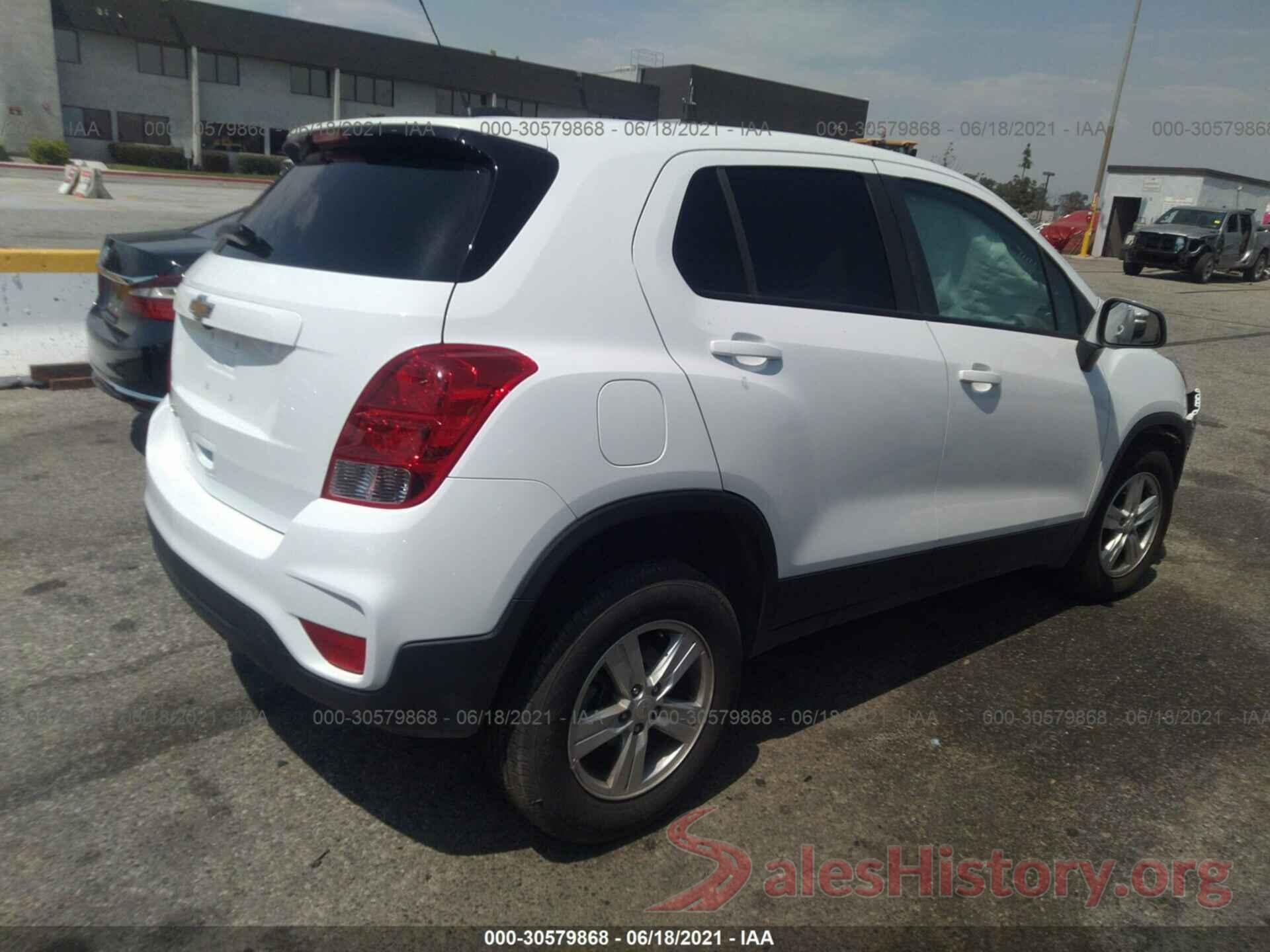 KL7CJNSB3LB325852 2020 CHEVROLET TRAX