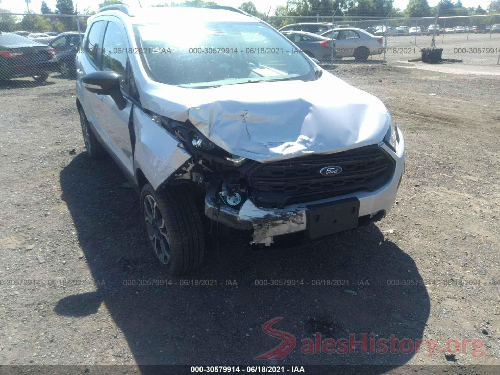 MAJ6S3JL4LC327413 2020 FORD ECOSPORT