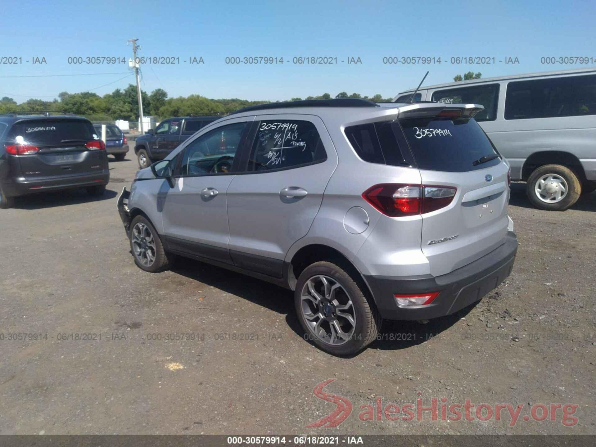 MAJ6S3JL4LC327413 2020 FORD ECOSPORT