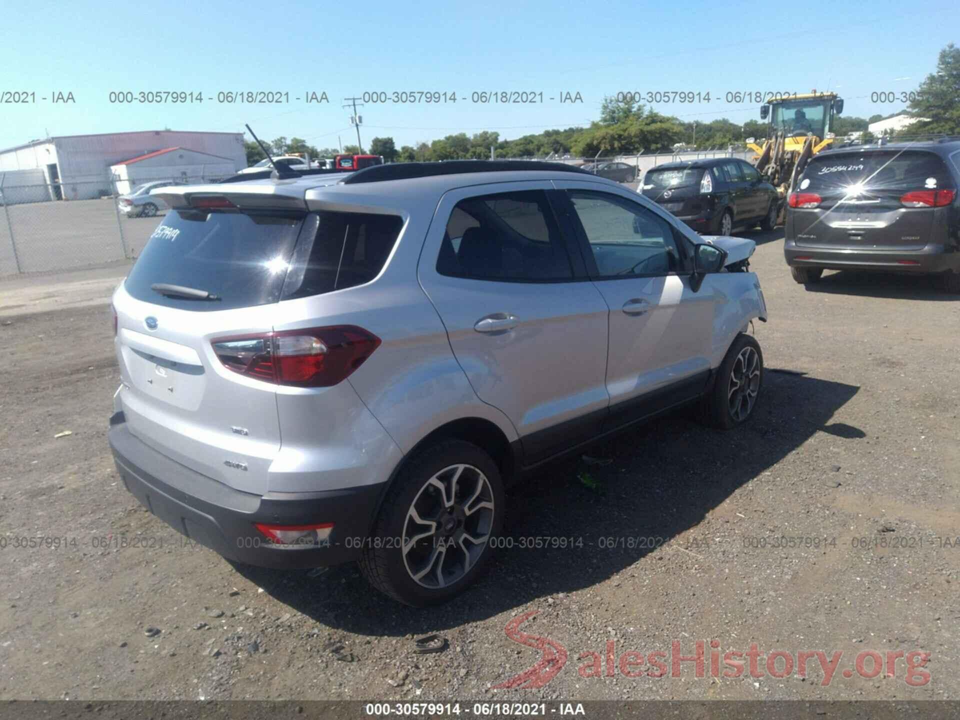 MAJ6S3JL4LC327413 2020 FORD ECOSPORT