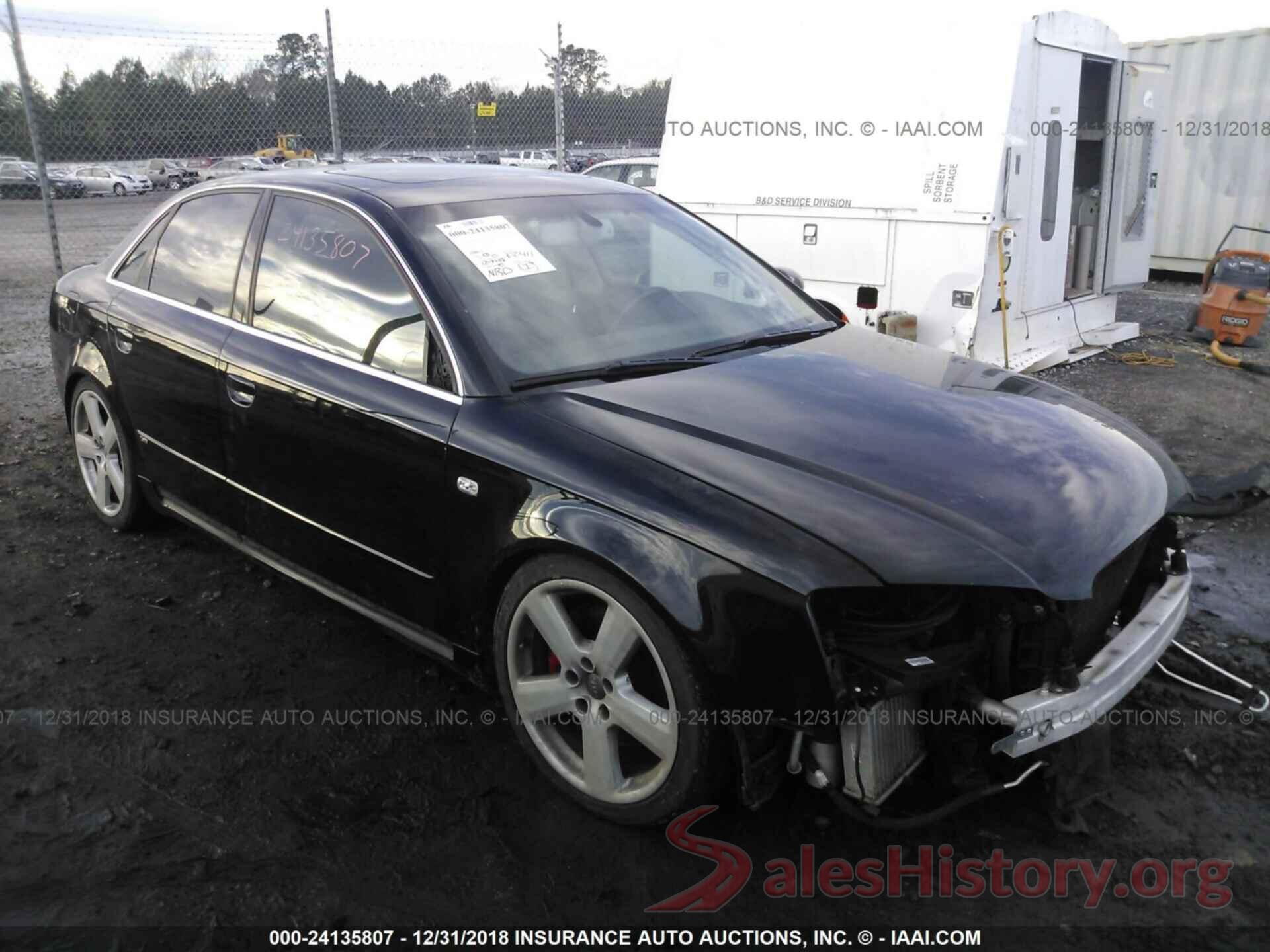 1FA6P8AM3H5335635 2006 AUDI A4