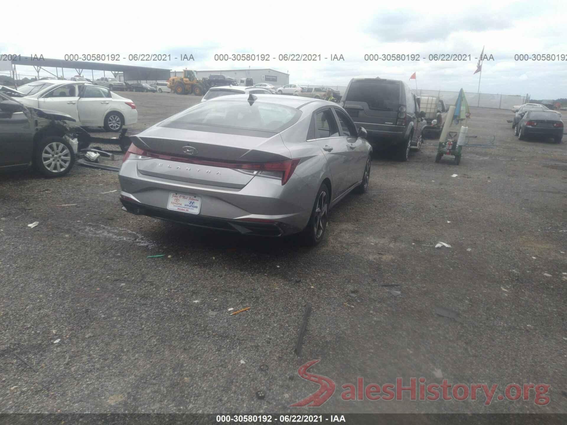 5NPLN4AG6MH029738 2021 HYUNDAI ELANTRA