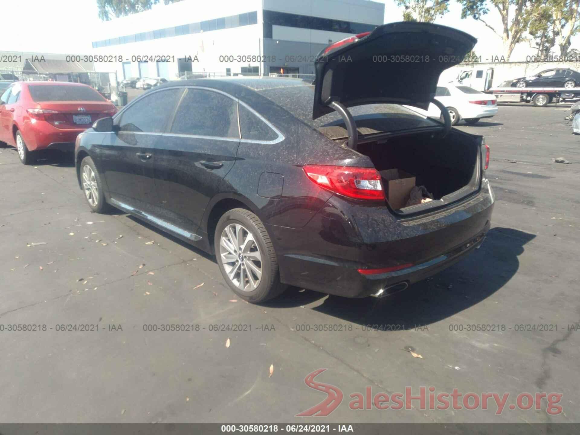 5NPE34AF6HH501383 2017 HYUNDAI SONATA