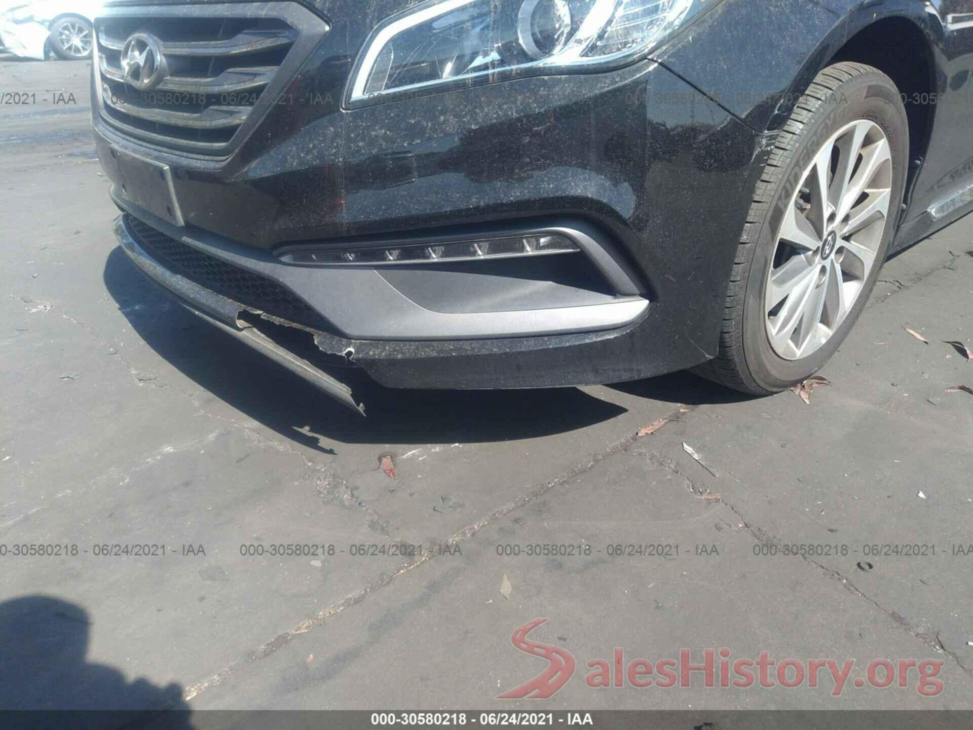 5NPE34AF6HH501383 2017 HYUNDAI SONATA