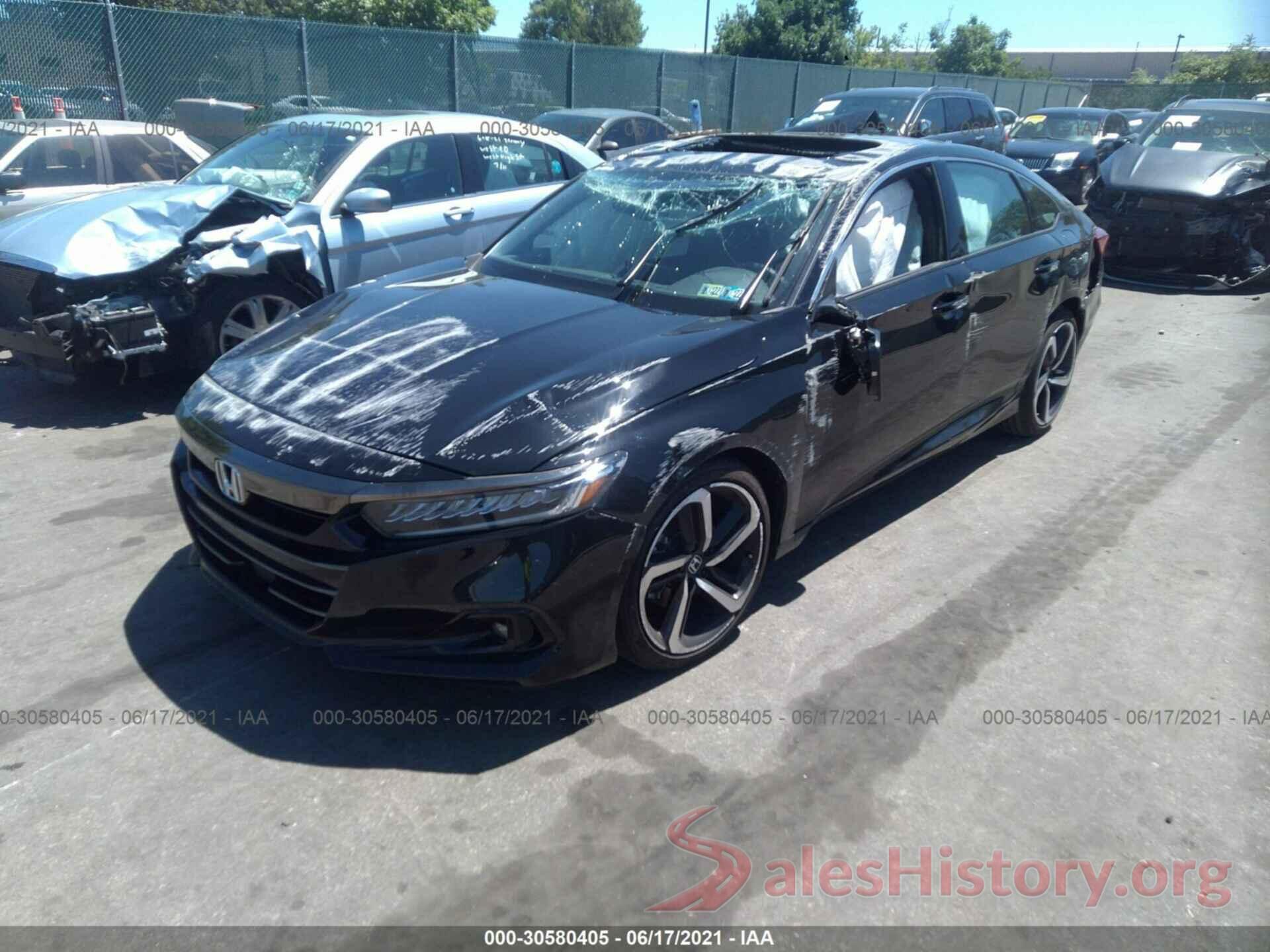 1HGCV2F33MA012172 2021 HONDA ACCORD SEDAN