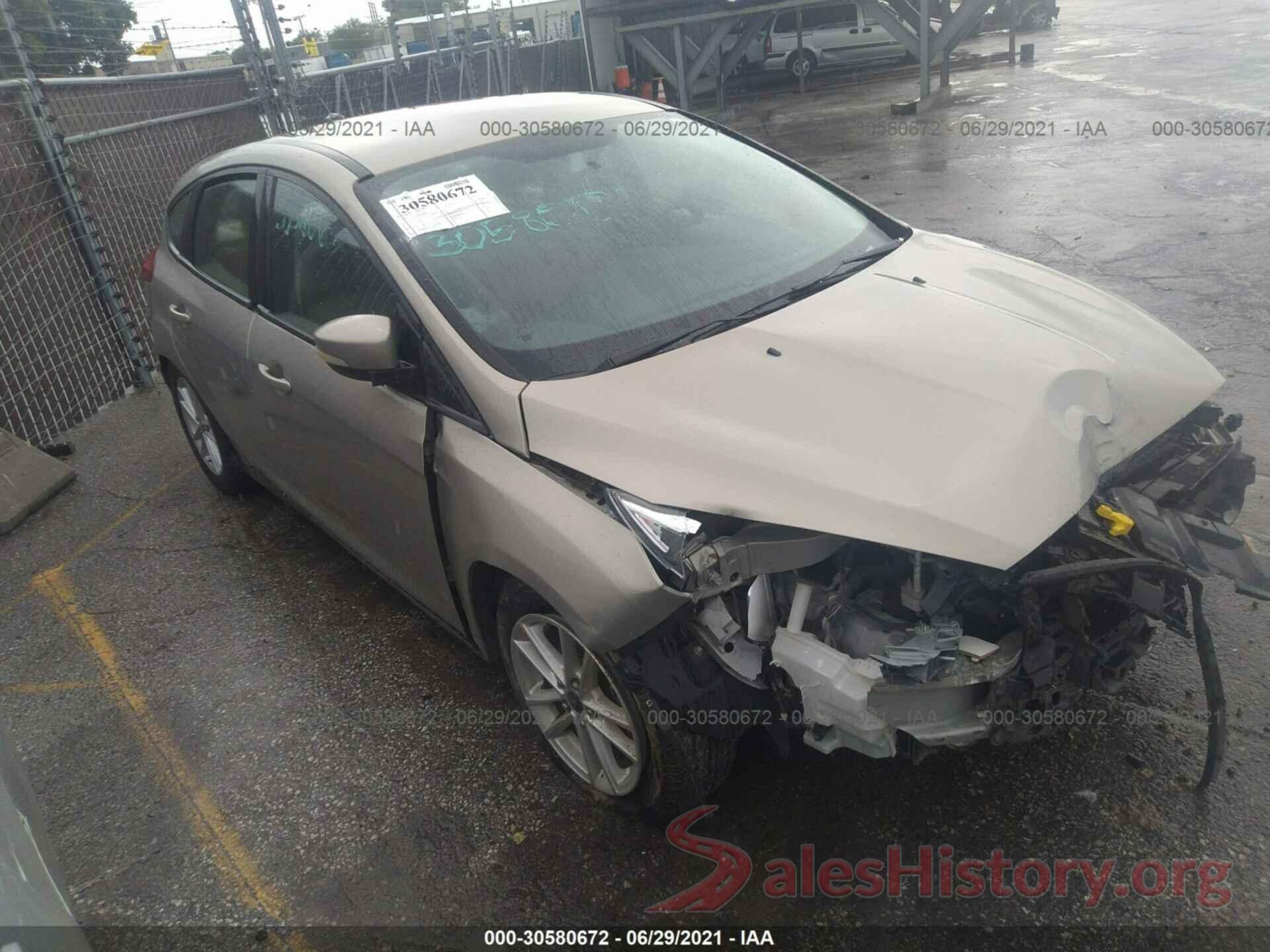 1FADP3K28GL235807 2016 FORD FOCUS