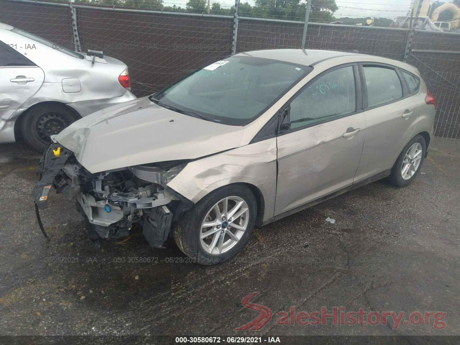 1FADP3K28GL235807 2016 FORD FOCUS