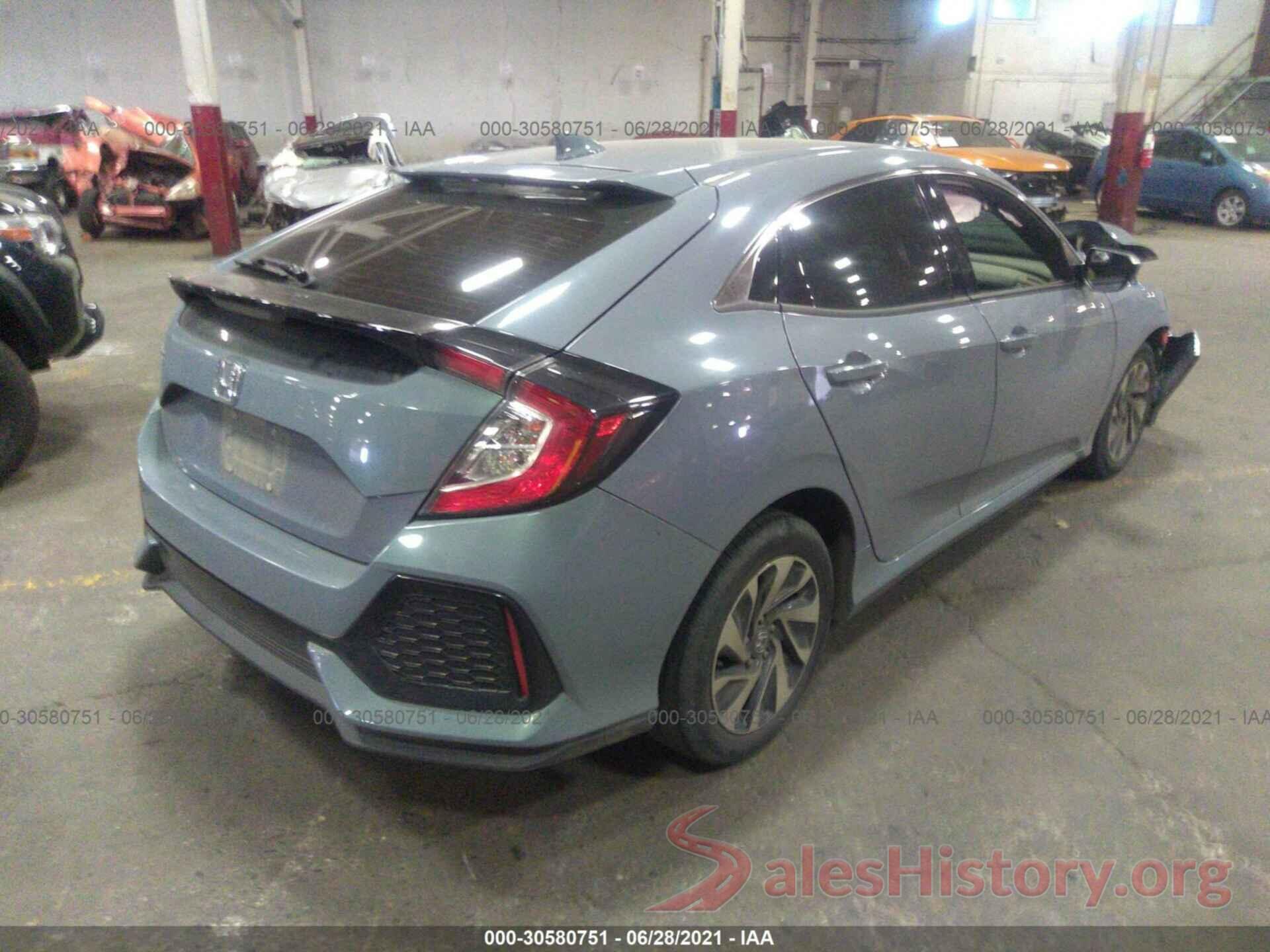 SHHFK7H38KU424167 2019 HONDA CIVIC HATCHBACK