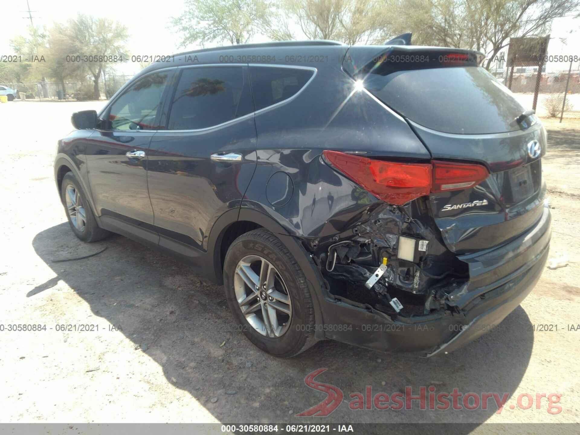 5XYZU3LB8HG457235 2017 HYUNDAI SANTA FE SPORT