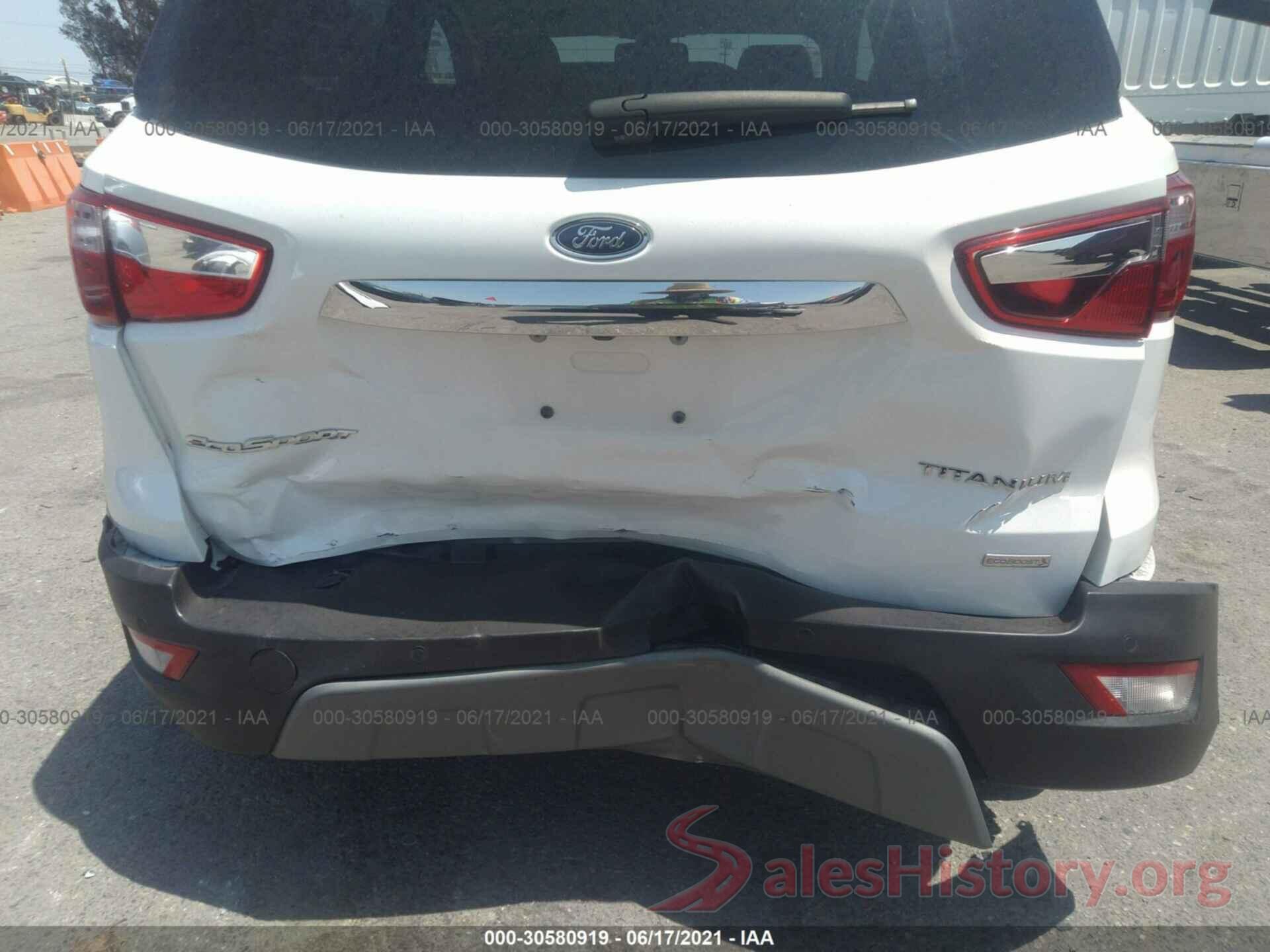 MAJ3P1VE9JC212419 2018 FORD ECOSPORT