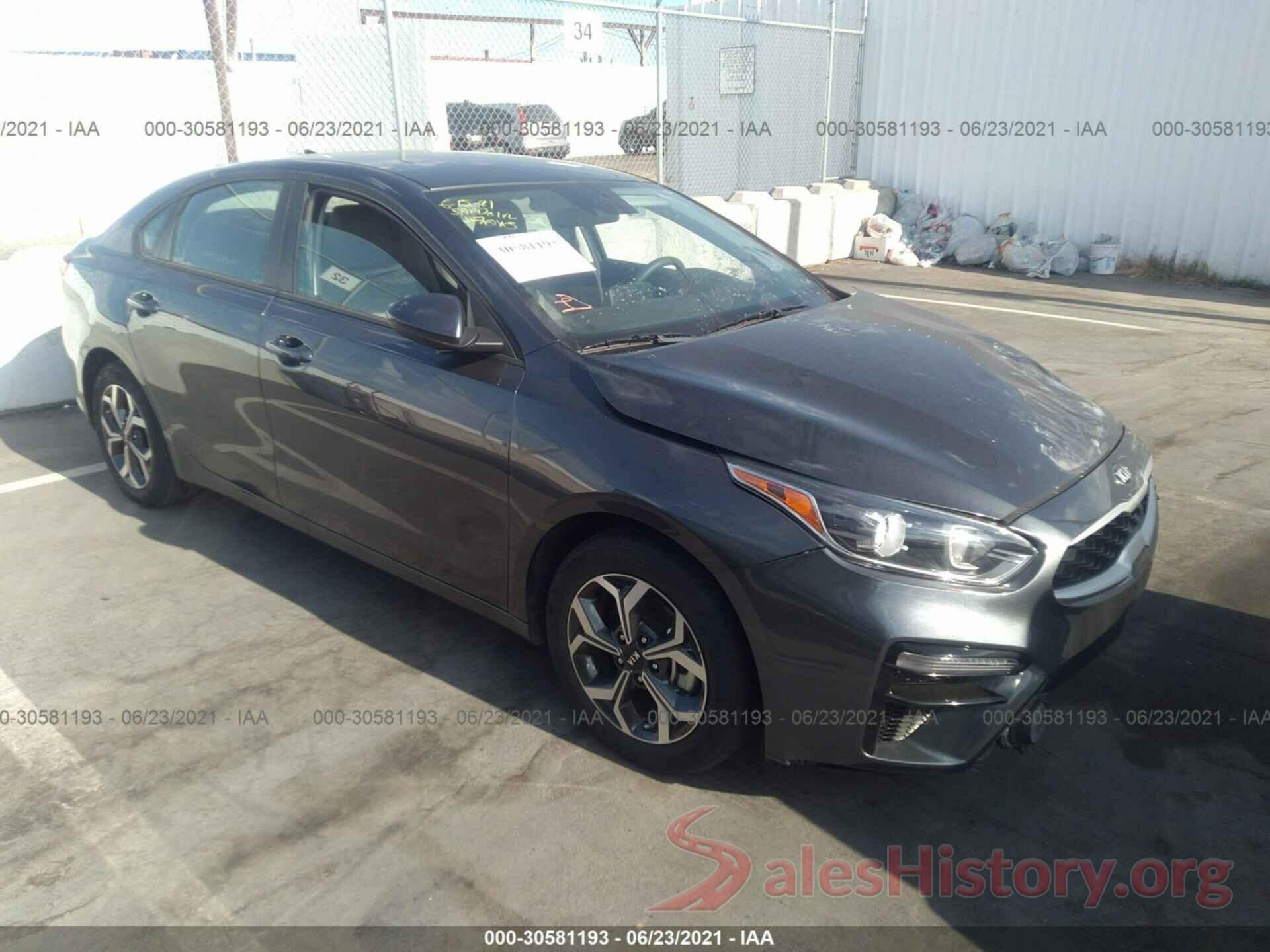 3KPF24AD6KE039439 2019 KIA FORTE