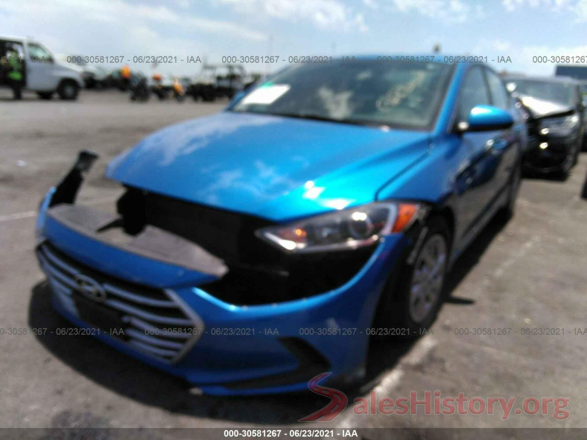 KMHD74LF3HU330672 2017 HYUNDAI ELANTRA