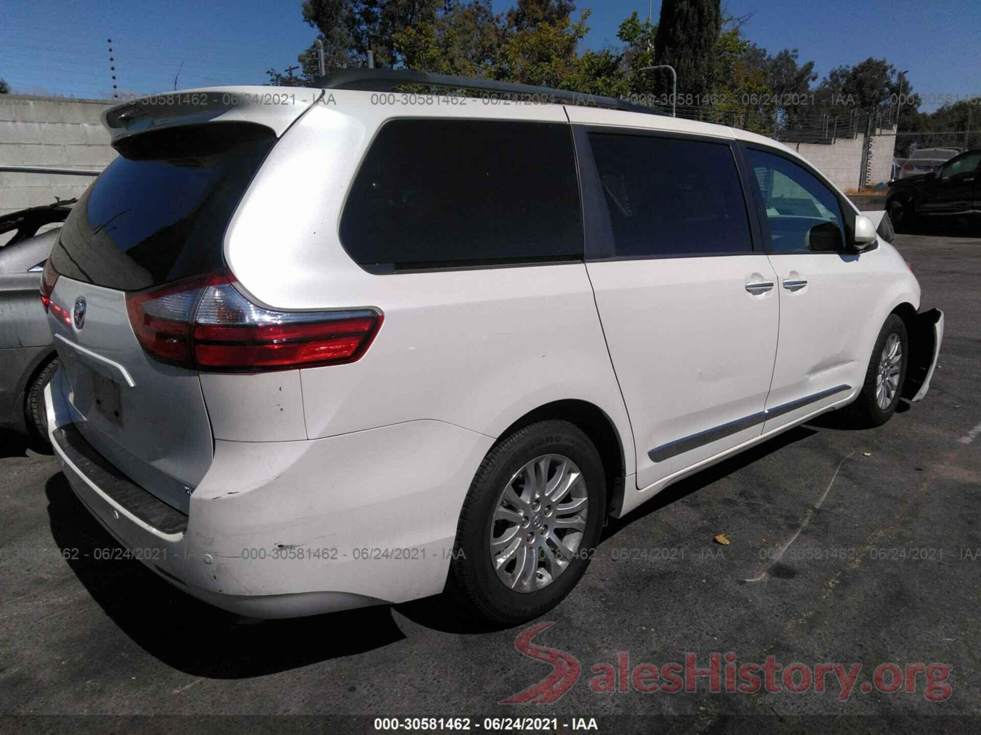 5TDYK3DC3GS712867 2016 TOYOTA SIENNA