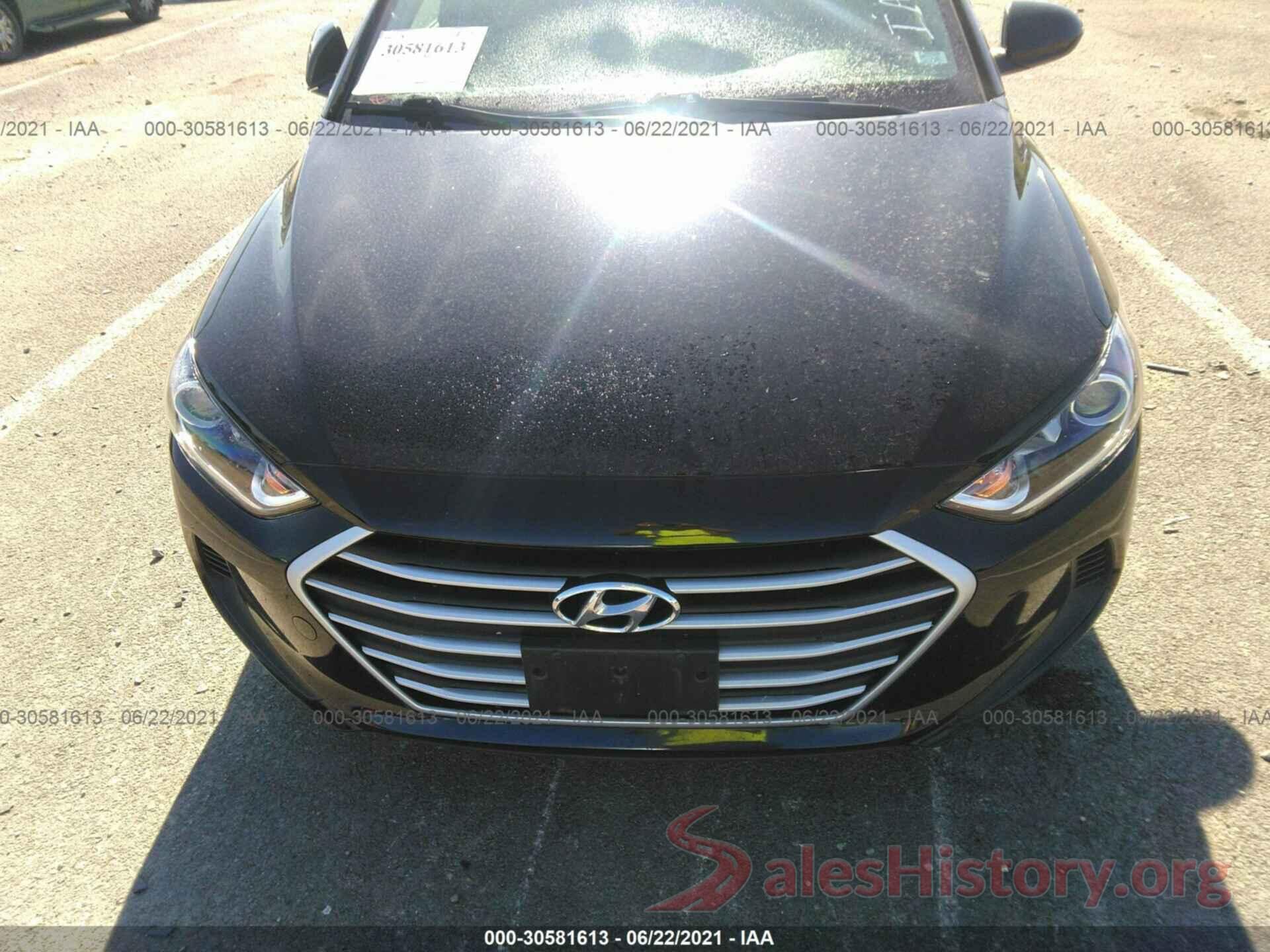 KMHD74LF7HU393368 2017 HYUNDAI ELANTRA